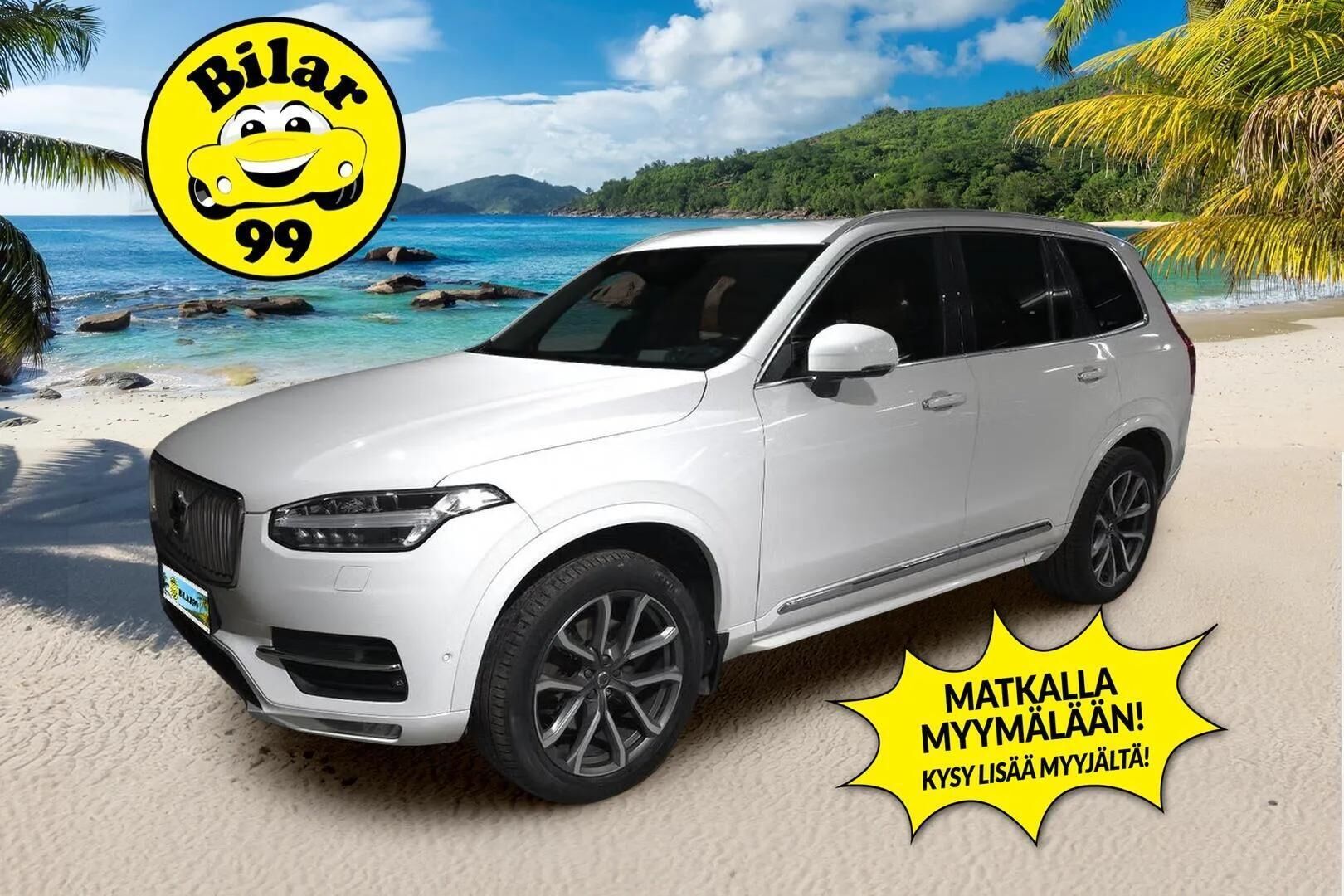 Volvo XC90 2016 D5 AWD Inscription aut 7-Paik ** HUD / 360 Kamera / Webasto / Adapt.vakkari ** - Muistipenkit / Vetokoukku / 2x vanteet