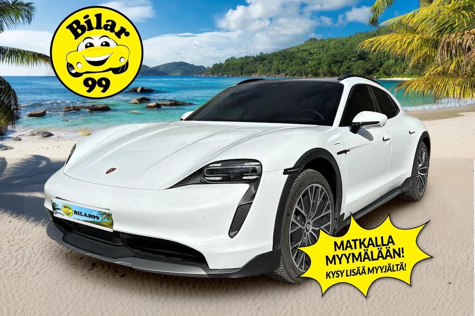 PORSCHE TAYCAN 2022 4 Cross Turismo / ACC / 18 suuntaiset istuimet / Bose / 360 kamera / Panoraama / Sport Chrono / 5:lle istuimet / TULOSSA - 2,99 % KORKOTARJOUS TÄHÄN AUTOON - 