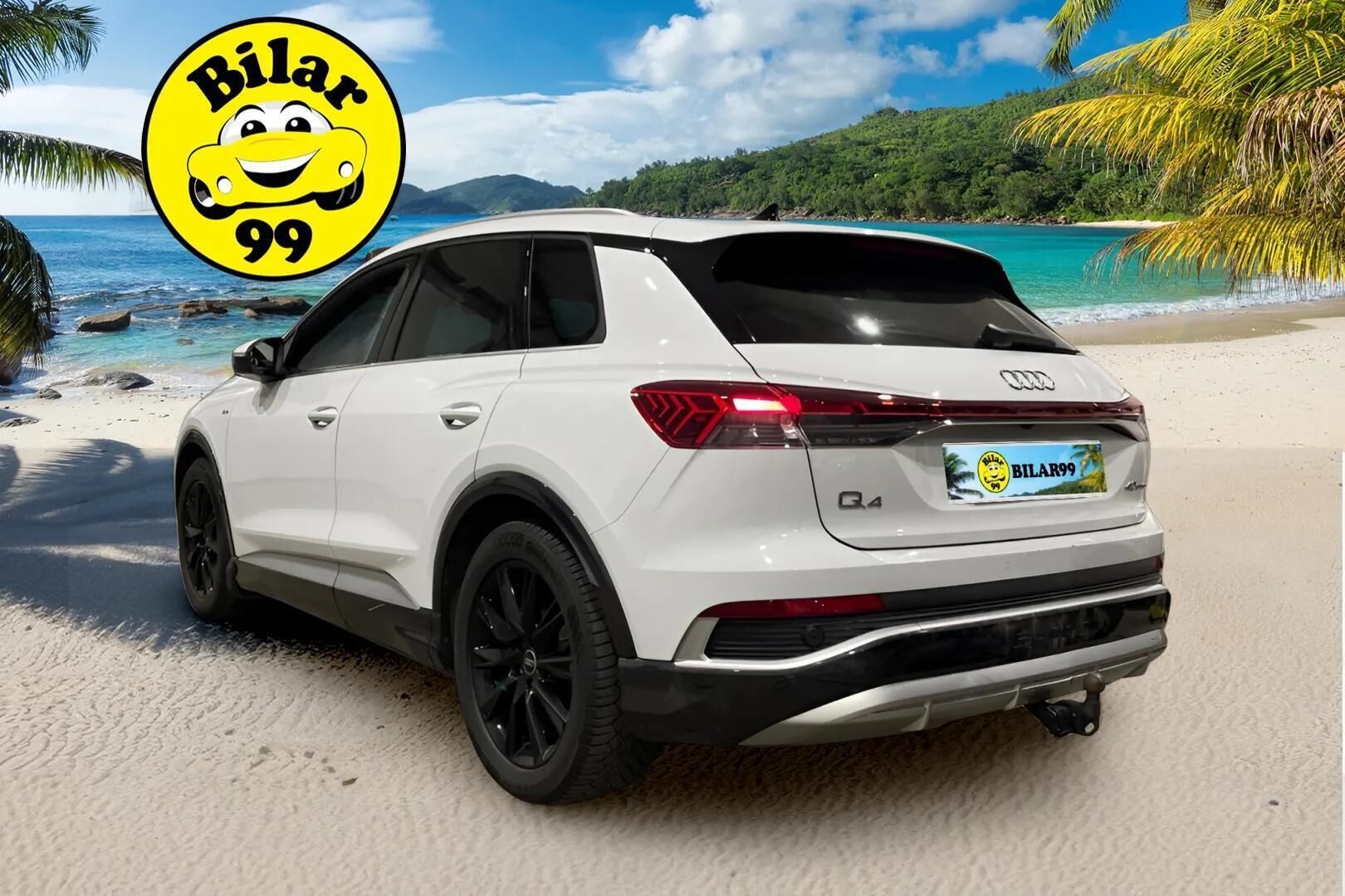 AUDI Q4 E-TRON 2023 40 e-tron S line * ACC / ILP / Koukku / P.Kamera / Sporttipenkit / LED / Apple&Android * - Kahdet Renkaat - HULLUT AVAJAISHULINAT KORKOTARJOUS 3,29 %