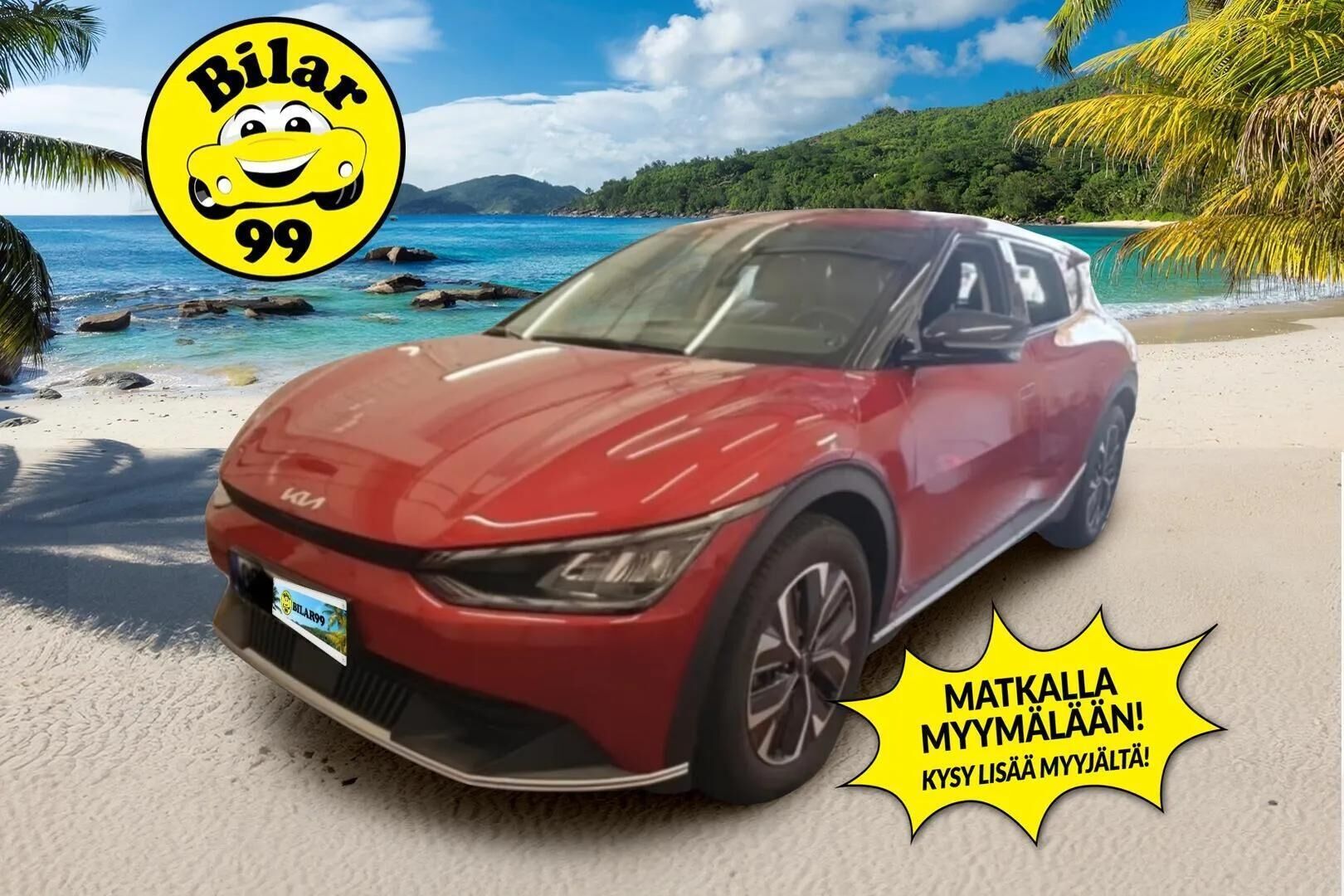 KIA EV6 2024 RWD 77kWh 229hv ** Adapt.vakkari / P-Kamera / Akun esilämmitys / Puolinahat  - HULLUT BLACKWEEK JATKOT - KORKOTARJOUS 2,49%