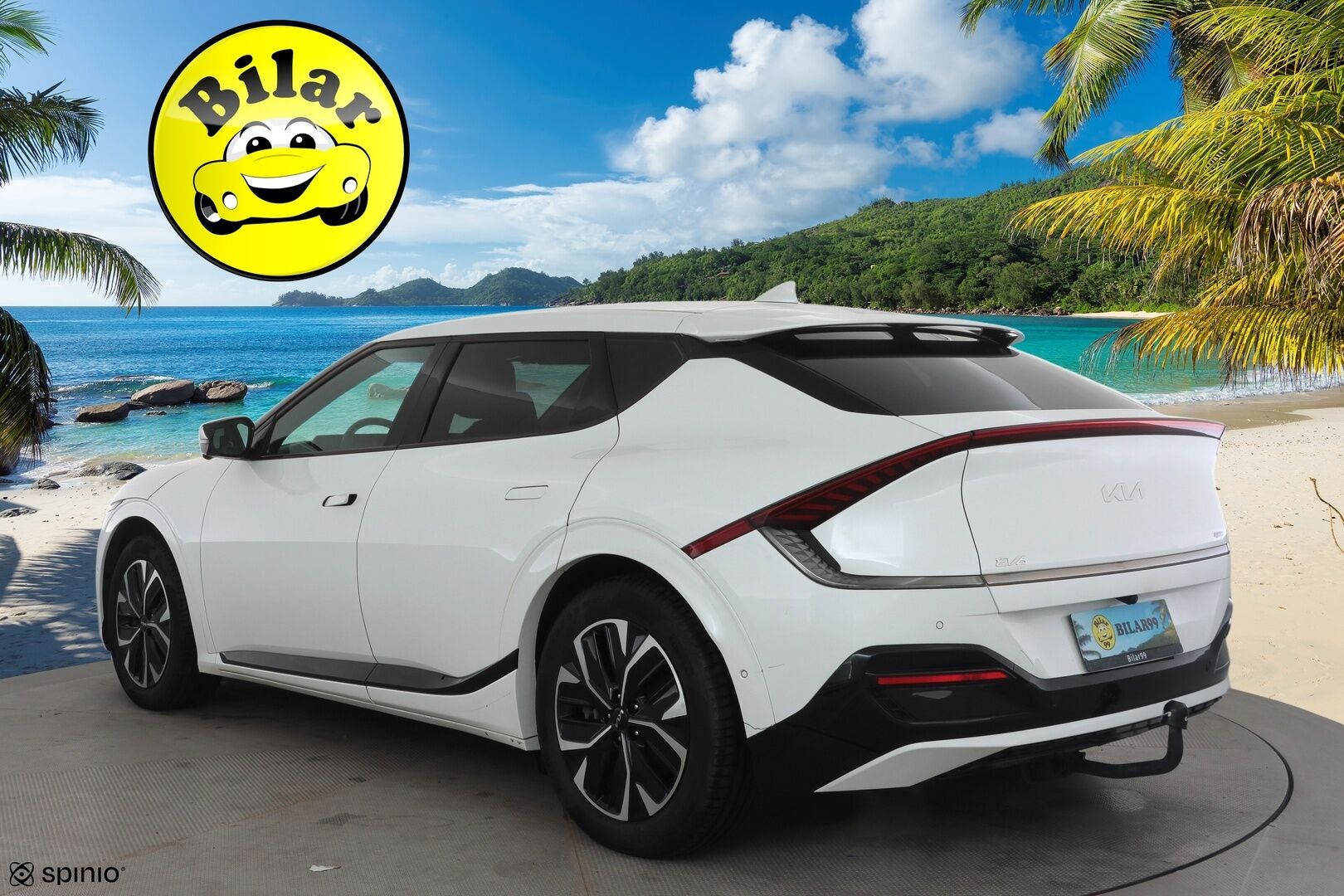 KIA EV6 2022 77,4kWh AWD GT-Line - | ACC | ILP | Koukku | Meridian | HUD | 360° | Ilm. relax penkit | Muistipenkki | Ambient light | Keyless | 2x renkaat aluin | Merkkihuollot |