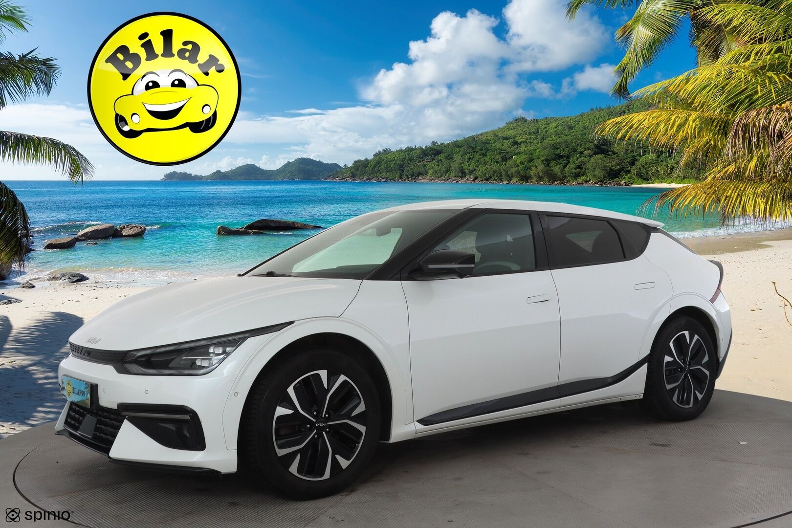 KIA EV6 2022 77,4kWh AWD GT-Line - | ACC | ILP | Koukku | Meridian | HUD | 360° | Ilm. relax penkit | Muistipenkki | Ambient light | Keyless | 2x renkaat aluin | Merkkihuollot |