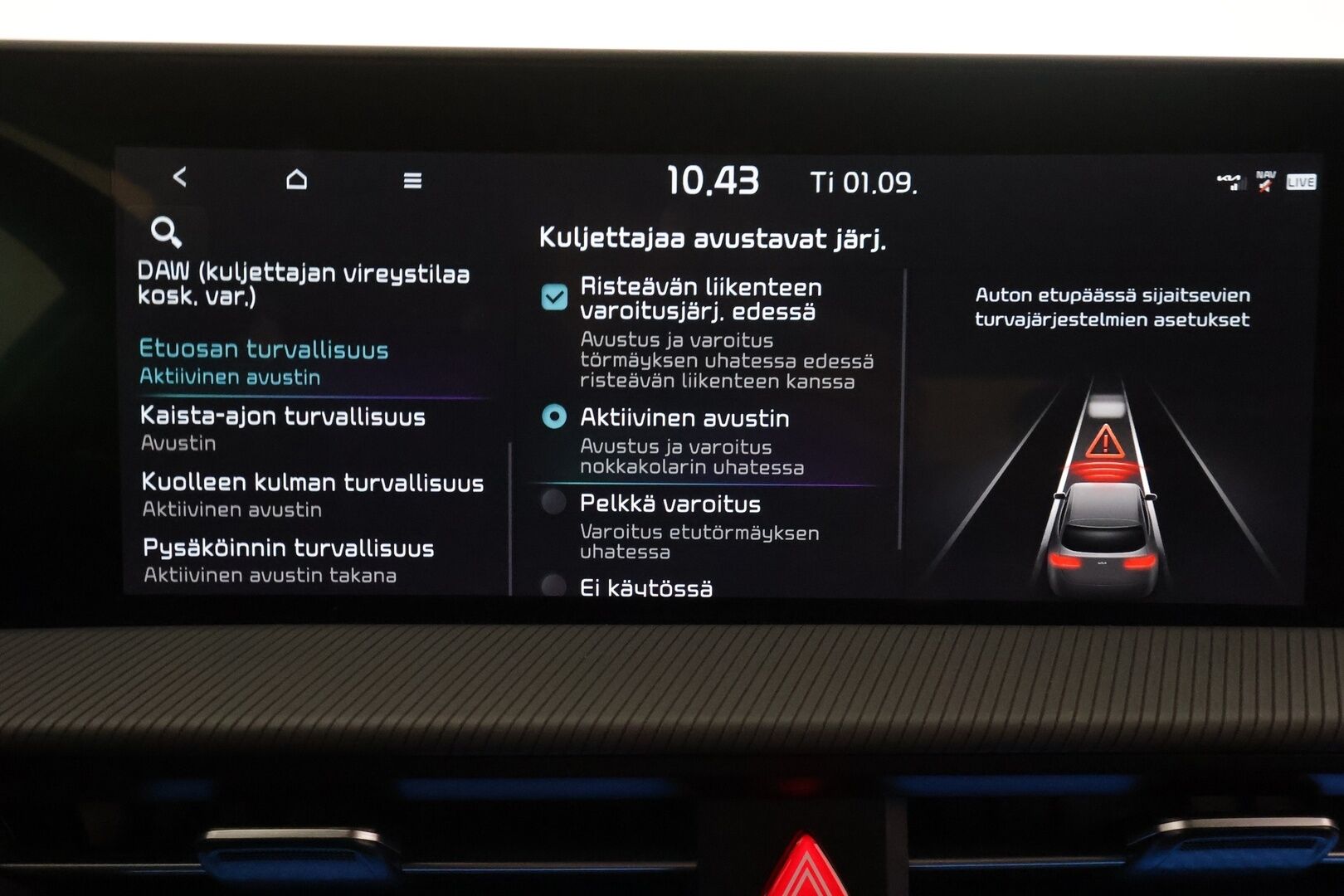 KIA EV6 2022 77,4kWh AWD GT-Line - | ACC | ILP | Koukku | Meridian | HUD | 360° | Ilm. relax penkit | Muistipenkki | Ambient light | Keyless | 2x renkaat aluin | Merkkihuollot |
