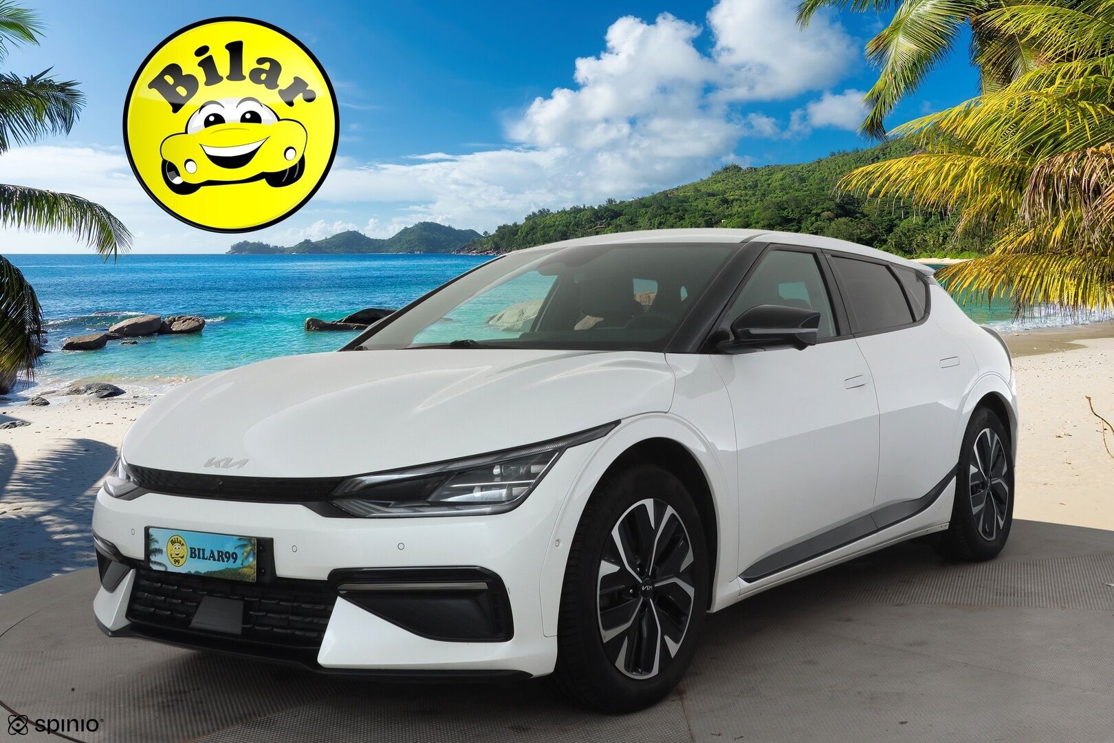 KIA EV6 2022 77,4kWh AWD GT-Line - | ACC | ILP | Koukku | Meridian | HUD | 360° | Ilm. relax penkit | Muistipenkki | Ambient light | Keyless | 2x renkaat aluin | Merkkihuollot |