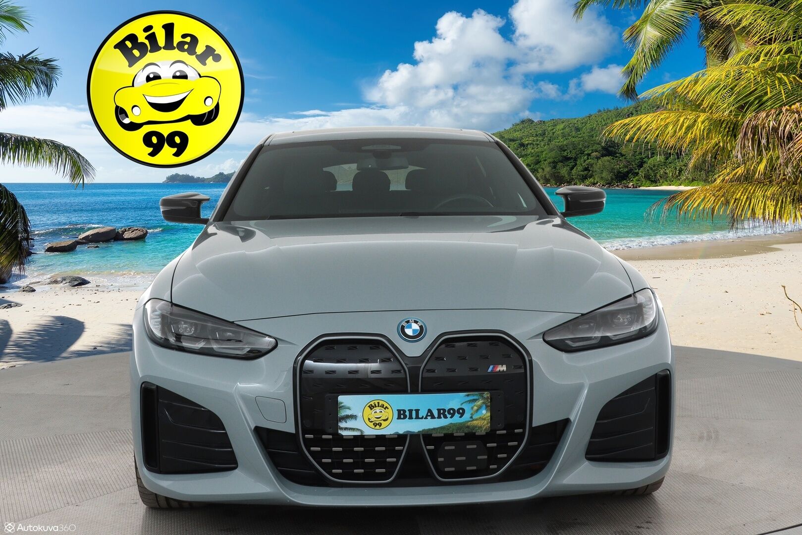BMW I4 M50 2022 G26 xDrive Charged Gran Coupe - 2,99 % KORKOTARJOUS TÄHÄN AUTOON - ** Driving assistant / HUD / H&K / Kamera / Ilmastoidut nahat / Kuljettajan muistipenkki / Sähkökontti / ILP **