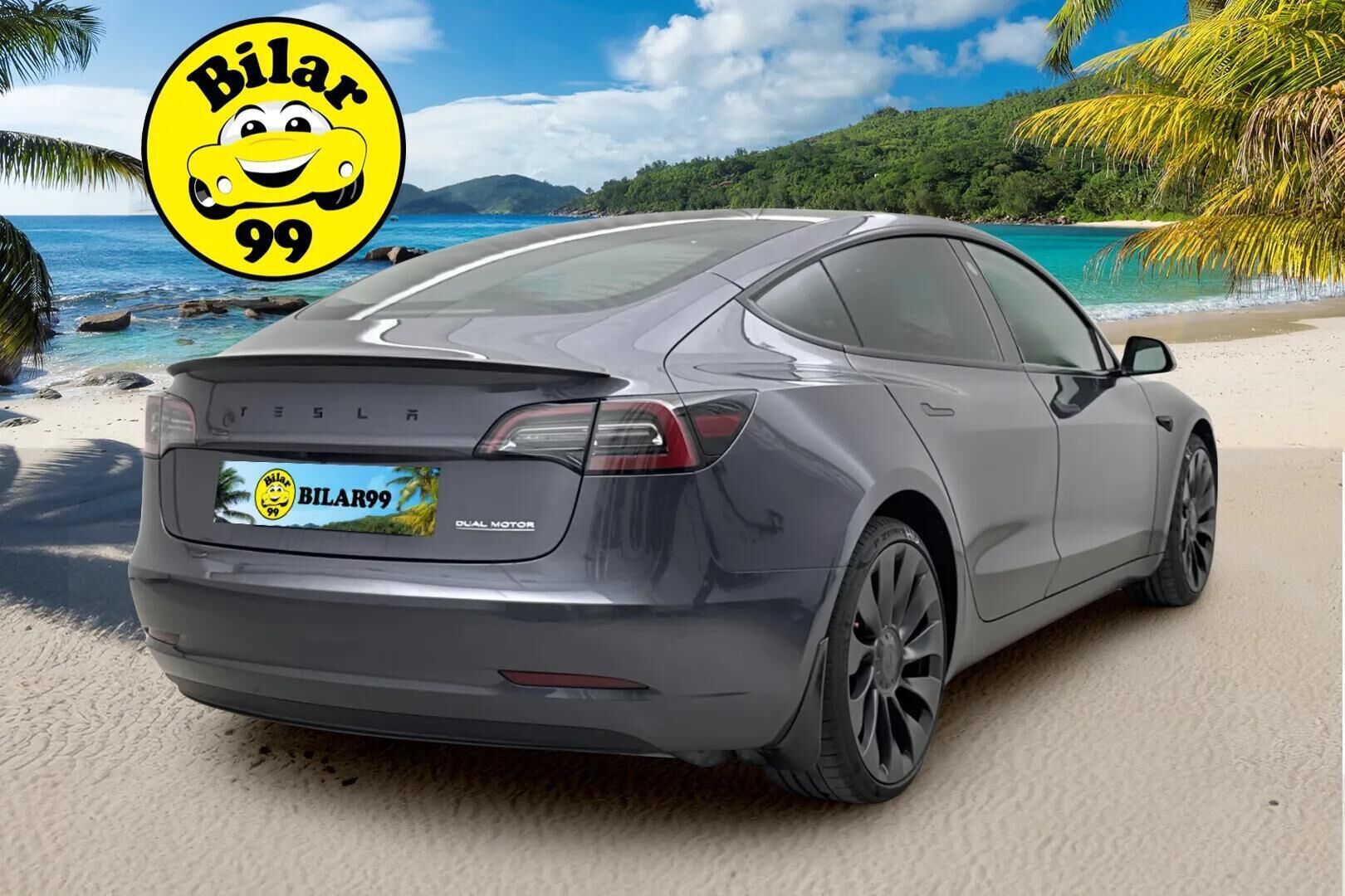 TESLA MODEL 3 2023 Performance - | ACC | ILP | Ryzen | Matrix | Lasikatto | Premium audio | 2x turbine-vanteet | P.kamera | Sähk. takaluukku | ALV | 