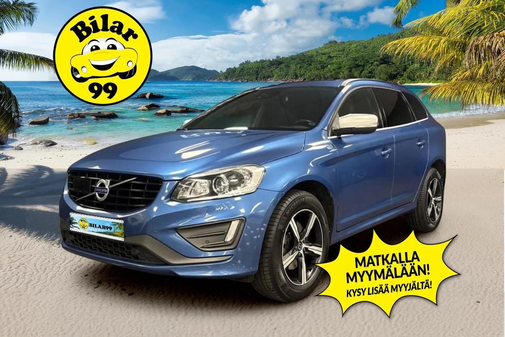 Volvo XC60 2017 D4 AWD R-Design aut. ** Adapt.vakkari / Webasto / Panorama / P-Kamera ** - HULLU BLACKWEEK KORKOTARJOUS 2,49%