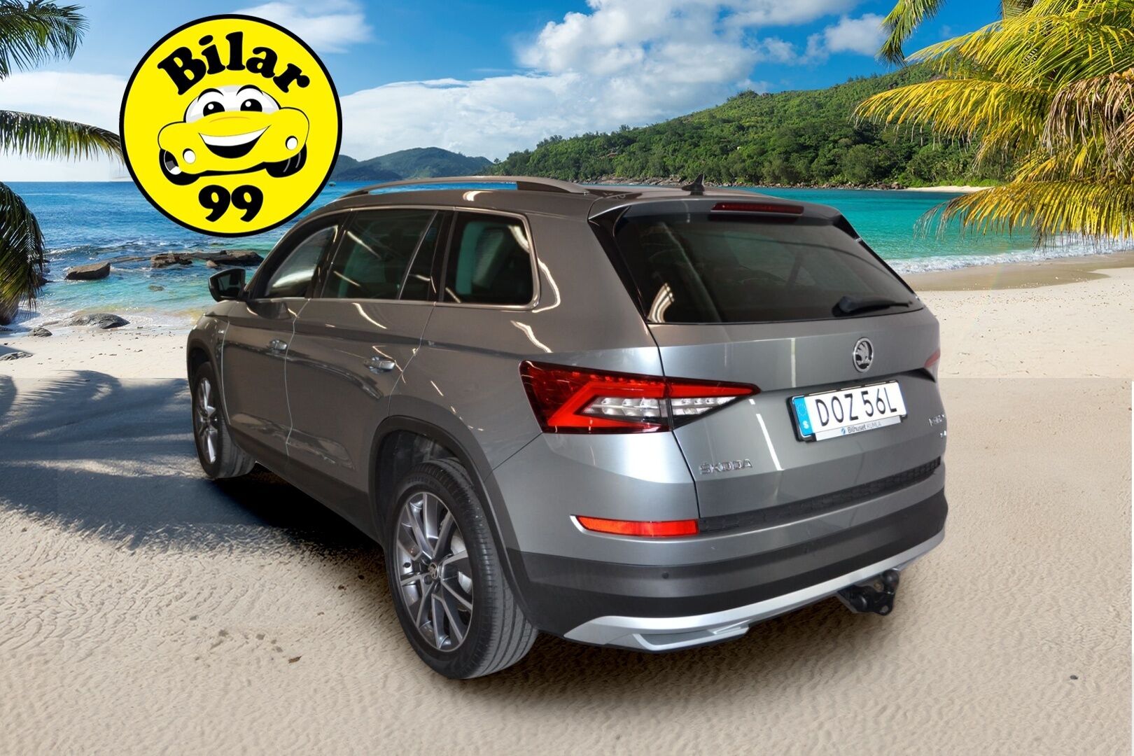 SKODA KODIAQ 2019 2,0 TSI 4x4 Scout DSG Autom. ** 7-Paikkainen / Canton / Webasto / TULOSSA ** - 3,99 % KORKOTARJOUS TÄHÄN AUTOON - Adapt.vakkari / Koukku / LED / Keyless