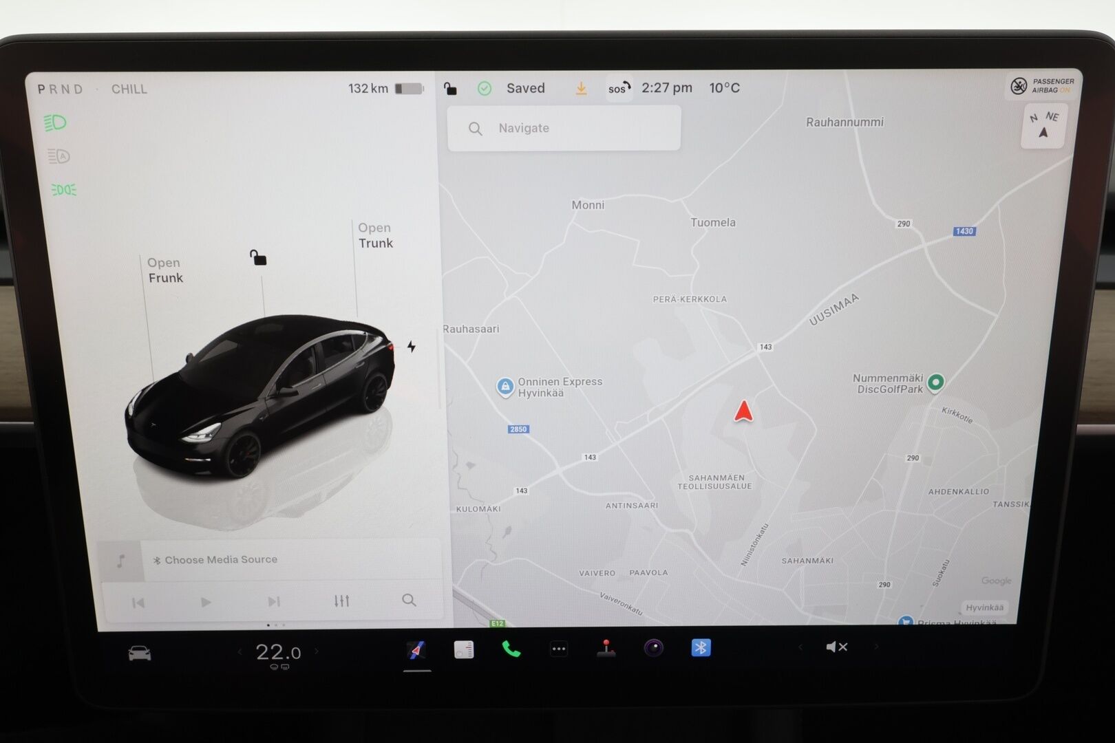 TESLA MODEL 3 2022 Performance * ILP / ACC / Lasikatto / Premium Audio / P.Kamera / Matrix-LED / Muistipenkki / Kaistavahti * - Takuu 11/2026 asti! 