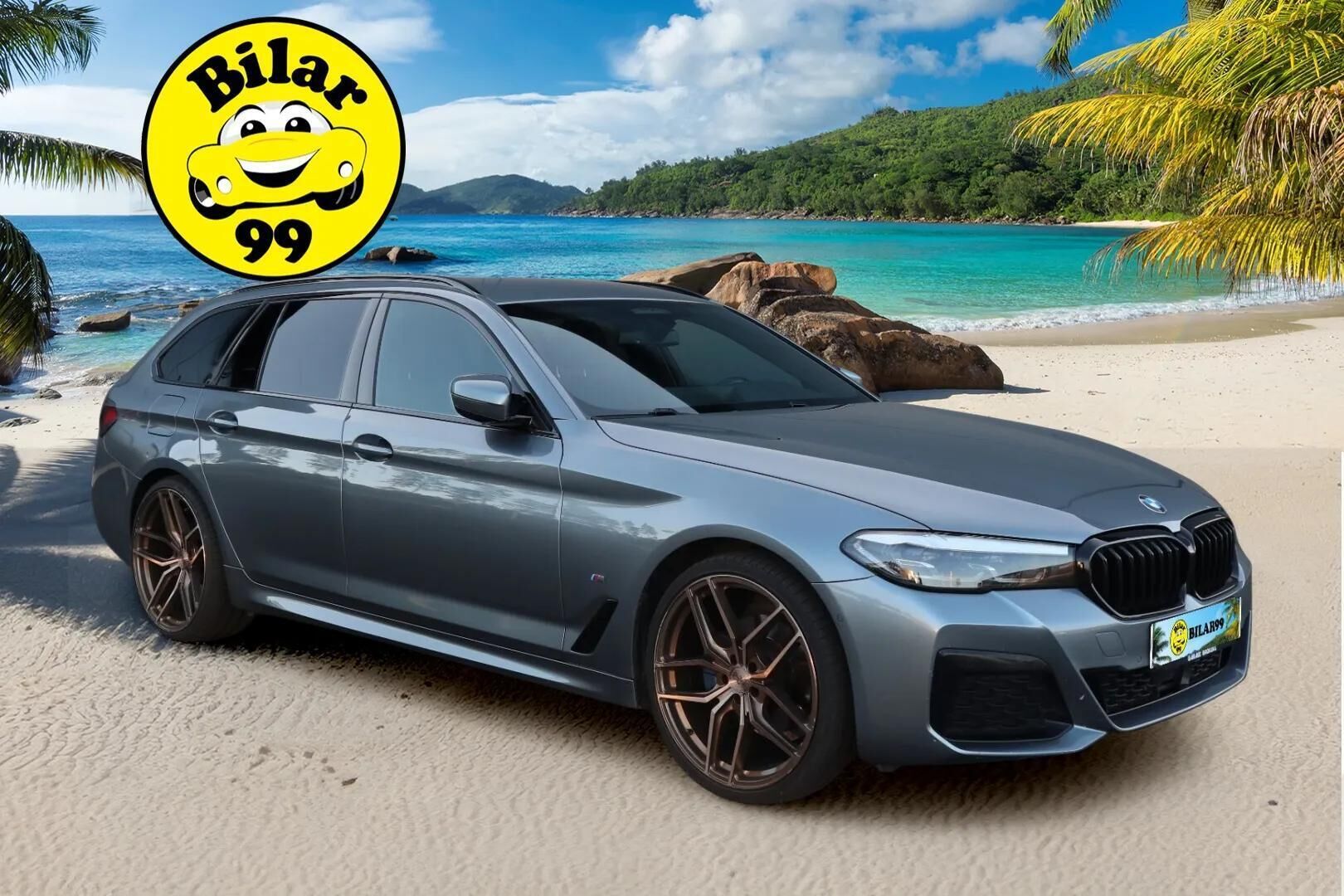 BMW 520 2021 G31 Touring A xDrive M-Sport MHEV LCI ** Adapt.vakkari / Webasto / Koukku / LED / TULOSSA ** - 3,99 % KORKOTARJOUS TÄHÄN AUTOON 14.9. ASTI! - 