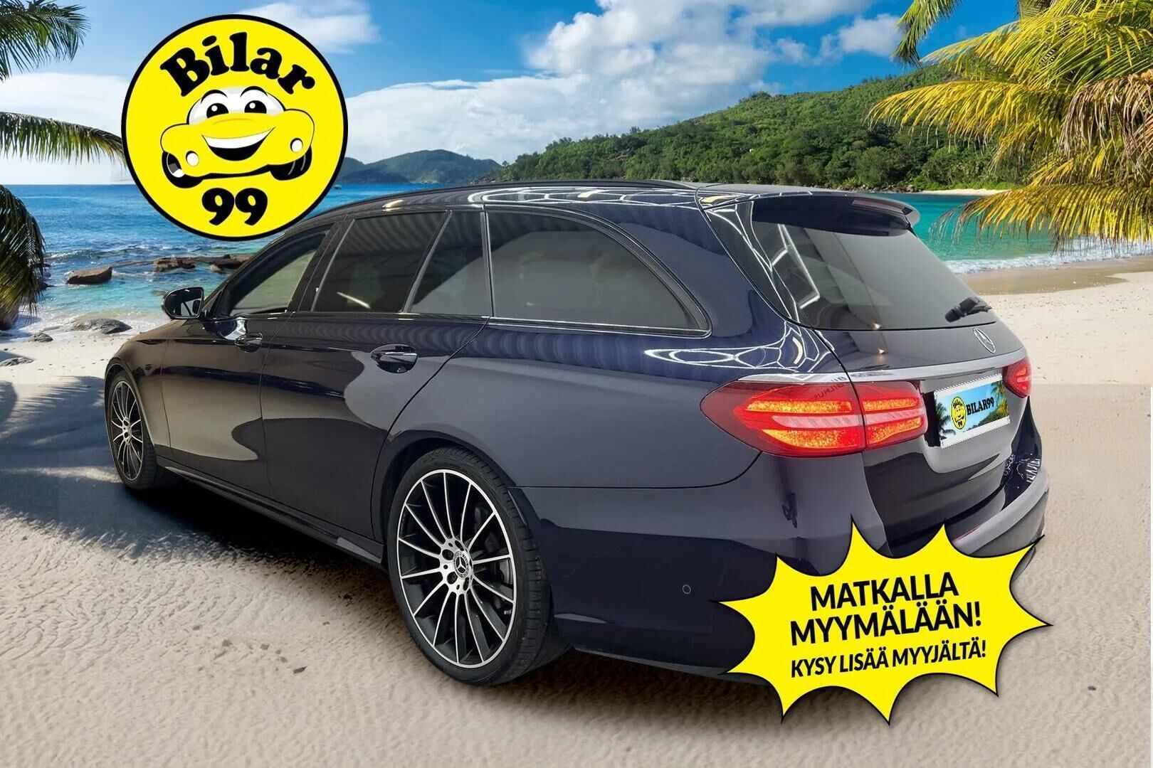 MERCEDES-BENZ E 2019 200 d T A Business AMG ** Distronic / Panorama / Webasto / Burmester / TULOSSA ** - Widescreen / Kamera / Vetokoukku