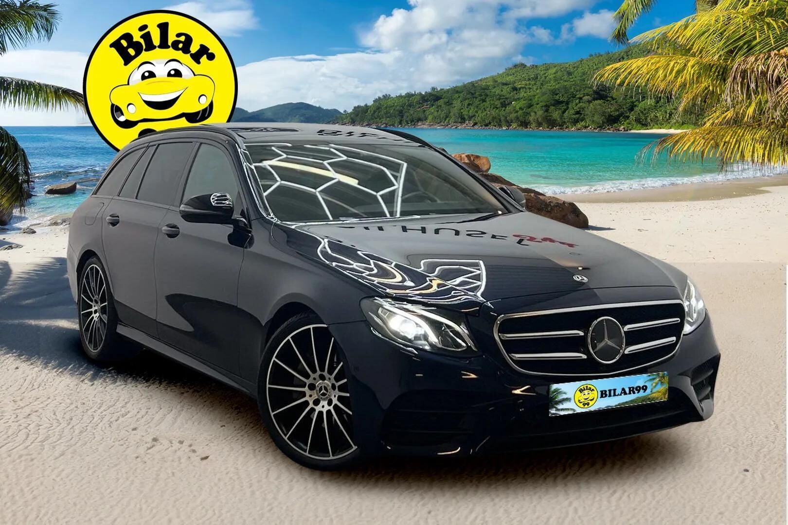MERCEDES-BENZ E 2019 200 d T A Business AMG ** Distronic / Panorama / Webasto / Burmester / TULOSSA ** - Widescreen / Kamera / Vetokoukku