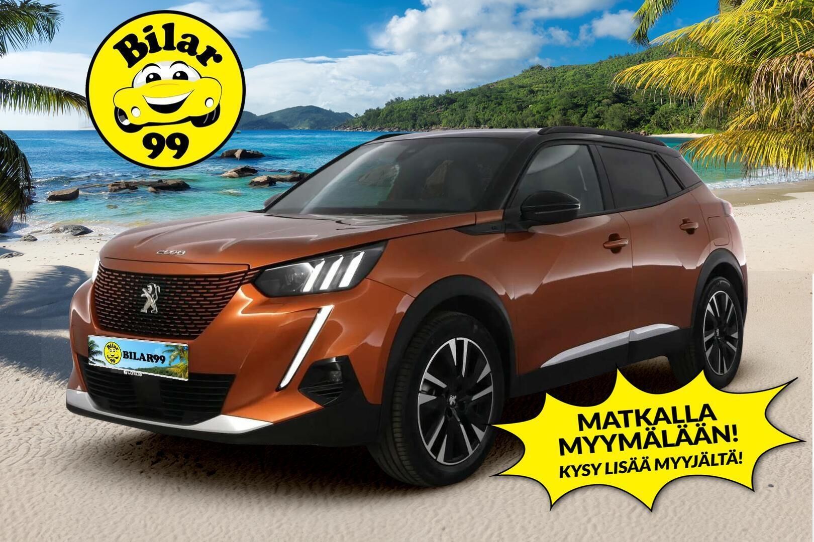 PEUGEOT E-2008 2022 GT 50 kWh 136 Automaatti / ACC / Lämpöpumppu / Peruutuskamera