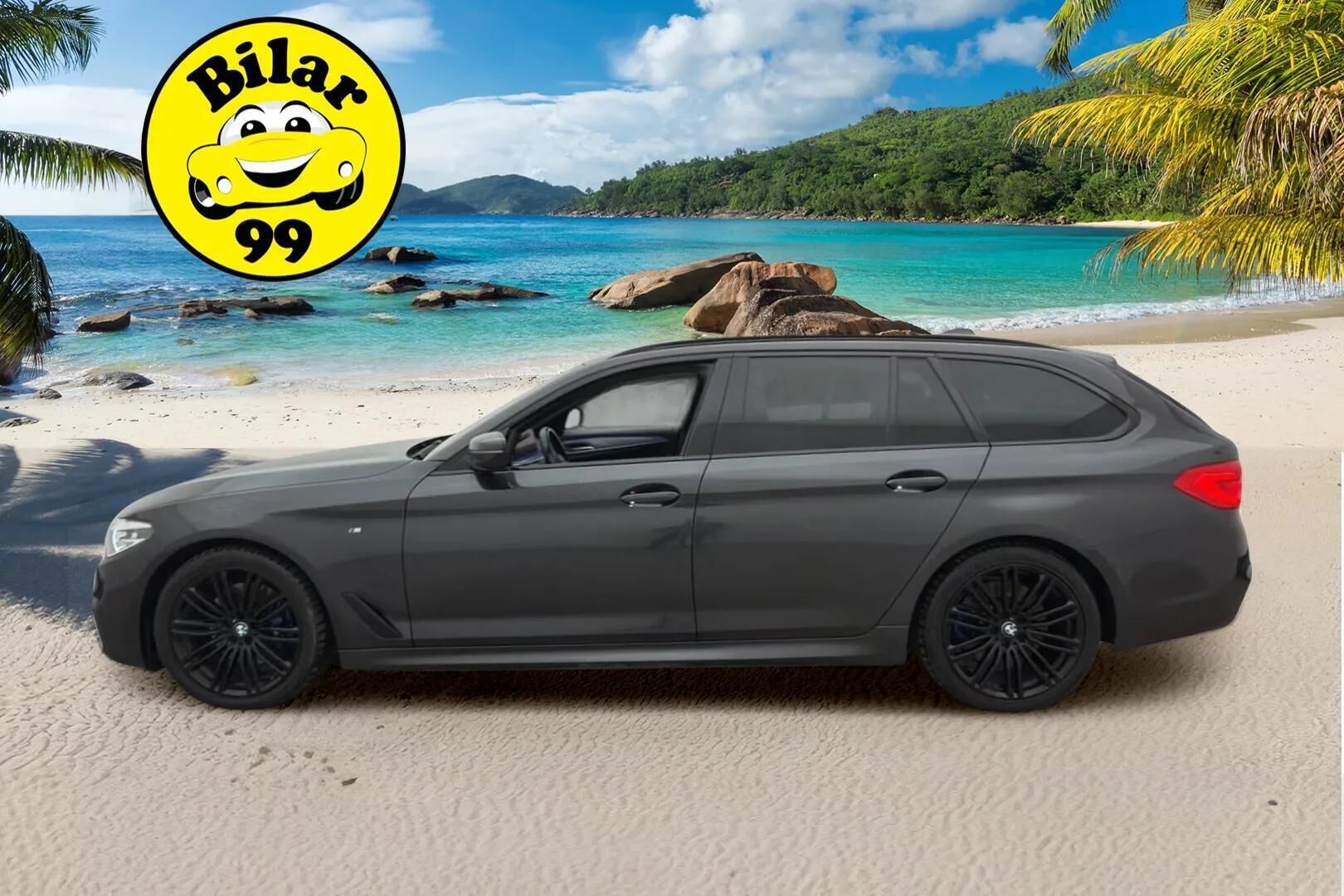 BMW 530 2019 G31 Touring 530i A xDrive M-Sport ** Adapt.vakkari / Webasto / Nahat / Black Panel / Kamera ** - Display Key / Koukku / HiFi / 2x vanteet - HULLUT AVAJAISHULINAT KORKOTARJOUS 3,29 %