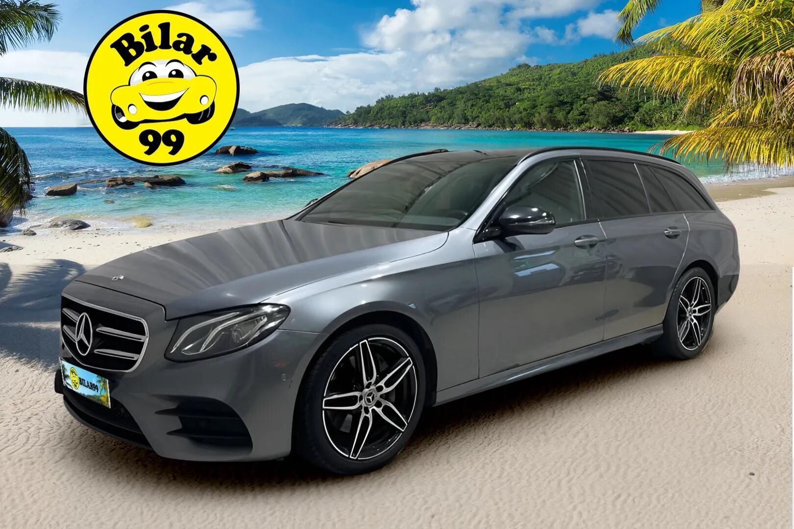 MERCEDES-BENZ E 2019 220 d 4Matic A  AMG ** Webasto / Widescreen / Panorama / P-Kamera / Koukku ** - Merkkihuollot / 2x vanteet