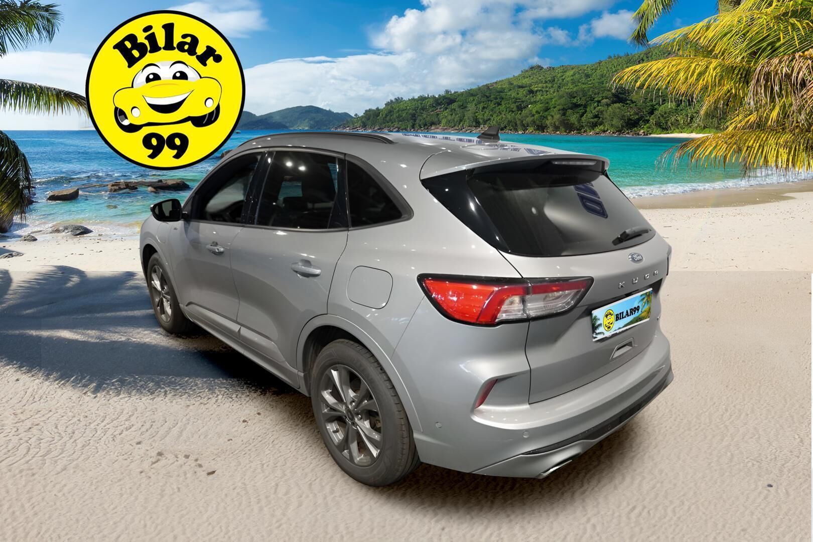 FORD KUGA 2021 2,5 Ladattava hybridi (PHEV) CVT FWD ST-Line ** ACC / Sähköpenkki / Koukku / Kamera / TULOSSA ** - Nahka-alcantara / Navi / Keyless / Digimittari / LED / 2x vanteet