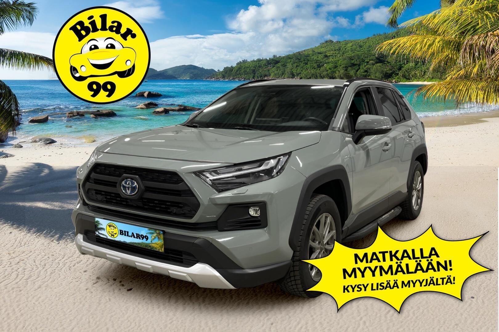TOYOTA RAV4 2022 2,5 Hybrid AWD-i Adventure / 1 omisteinen / Adapt.Vakkari / Nahkaverhoilu / TULOSSA // - 3,99 % KORKOTARJOUS TÄHÄN AUTOON - Astinlaudat / Irroitettava vetokoukku / Peruutuskamera /