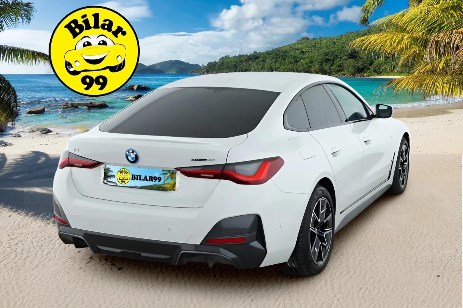 BMW I4 2024 eDrive40 M-Sport ** Adapt.vakkari / LED / Kamera ** - 2x vanteet - HULLUT AVAJAISHULINAT KORKOTARJOUS 3,29 %