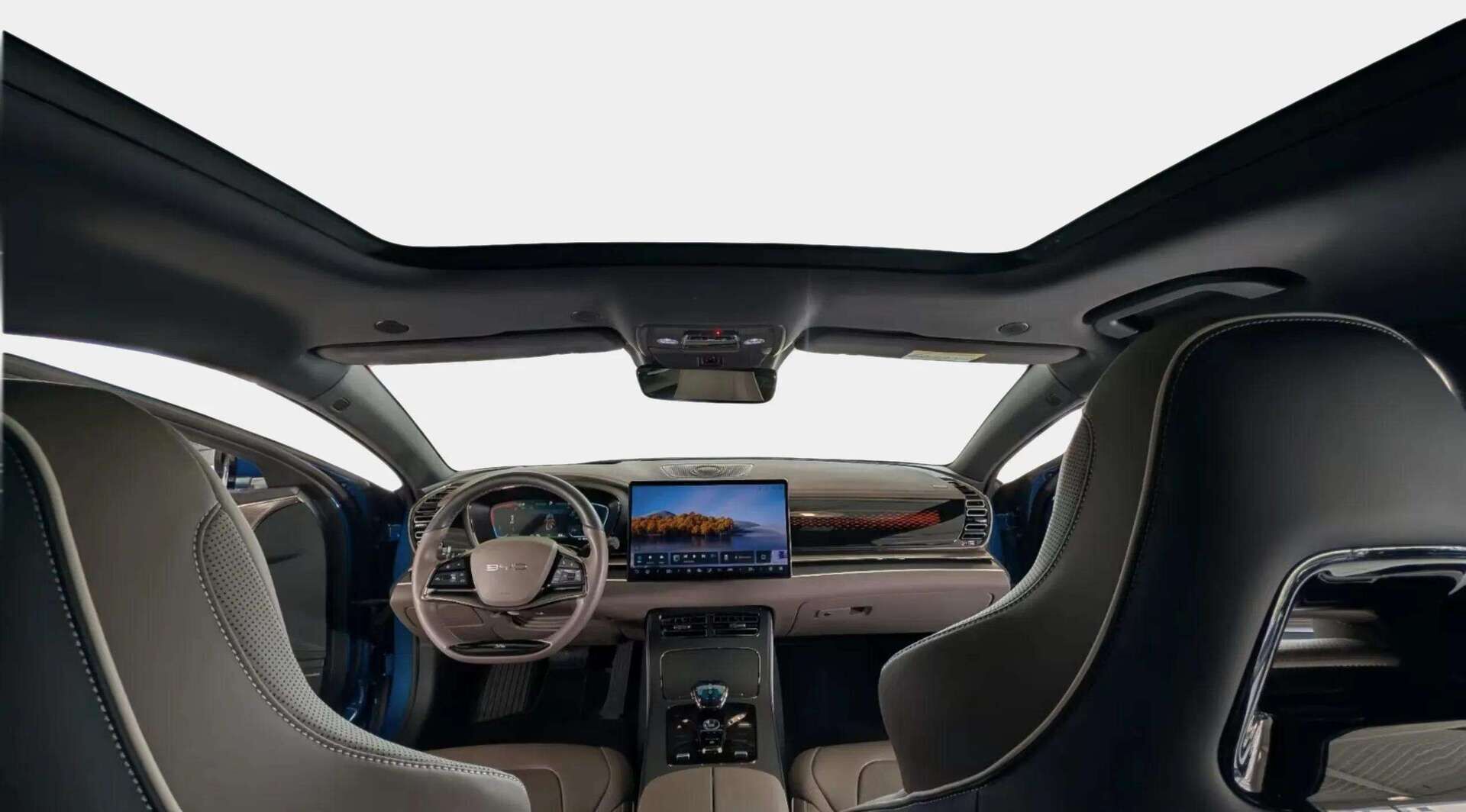 BYD HAN 2023 AWD 85kWh 517hv Executive - | ACC | ILP | HUD | 360° | Dynaudio | Ilm. sähkönahat | Muistipenkki | Panorama | Ilm. takapenkit | Lane Assist | BSM | CTA | Apple & Android |