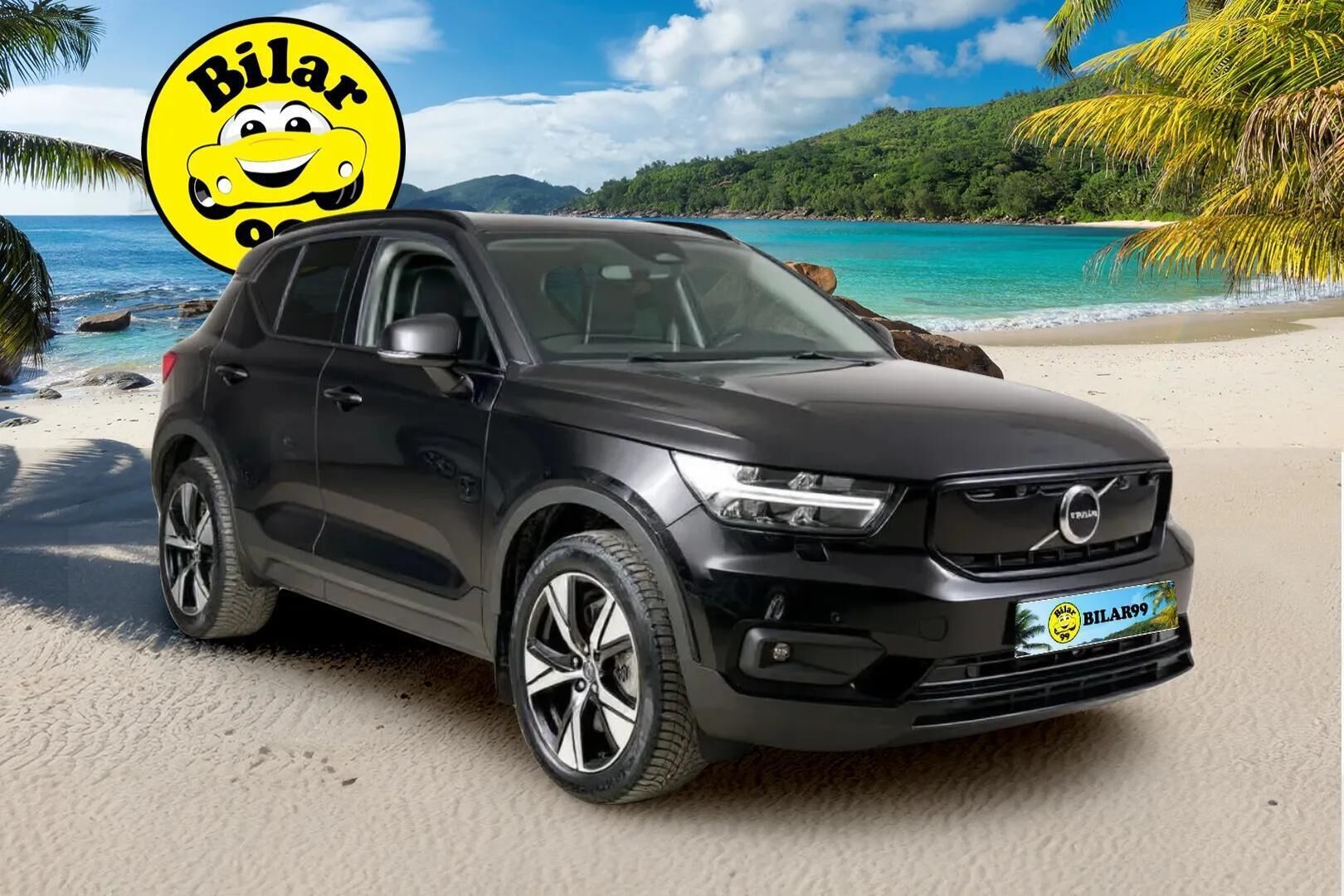 Volvo XC40 2022 P6 Recharge Plus ** Lämpöpumppu / Muistipenkki / Vetokoukku / Kamera / TULOSSA ** - 3,99 % KORKOTARJOUS TÄHÄN AUTOON - Adapt.vakkari / 2x vanteet