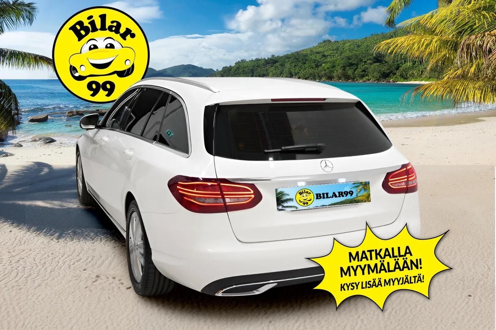 MERCEDES-BENZ C 2019 220 d T Avantgarde 9G-Tronic ** Webasto / P-Kamera / Sporttipenkit / LED / MercedesMe **