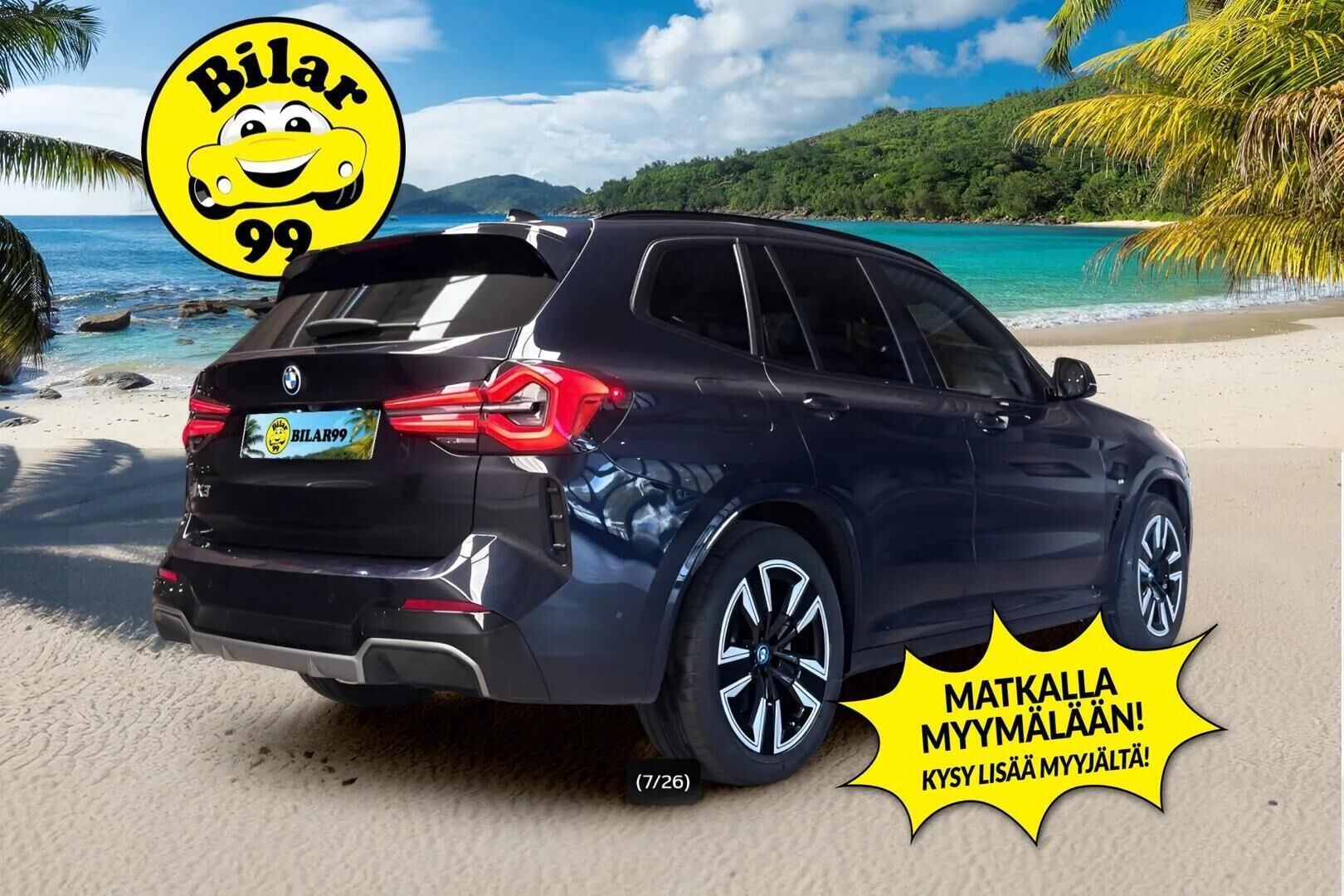 BMW IX3 2022 G08 M Sport Charged - | ACC | Koukku | Muistipenkki | Panoraama | Kamera | Tulossa! |