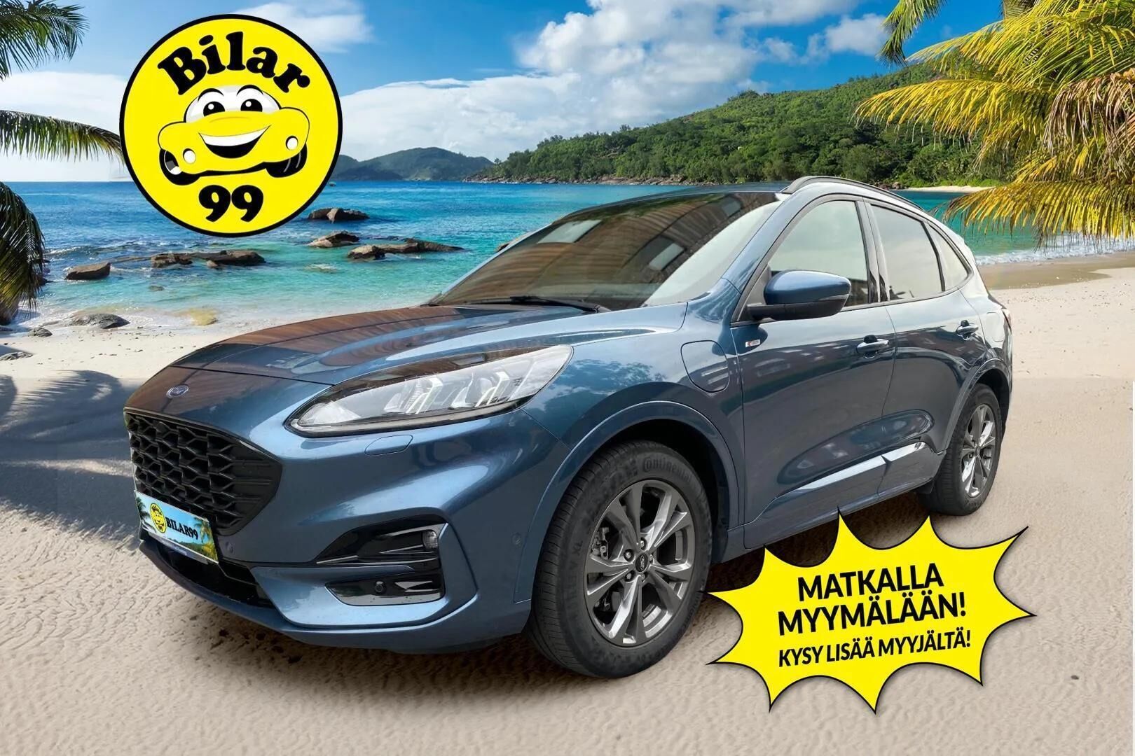 FORD KUGA 2021 2,5 Ladattava hybridi (PHEV) CVT FWD ST-Line **Adapt.Vakkari / P-Kamera / Vetokoukku / LED / TULOSSA ** - Merkkihuollettu / 2x vanteet