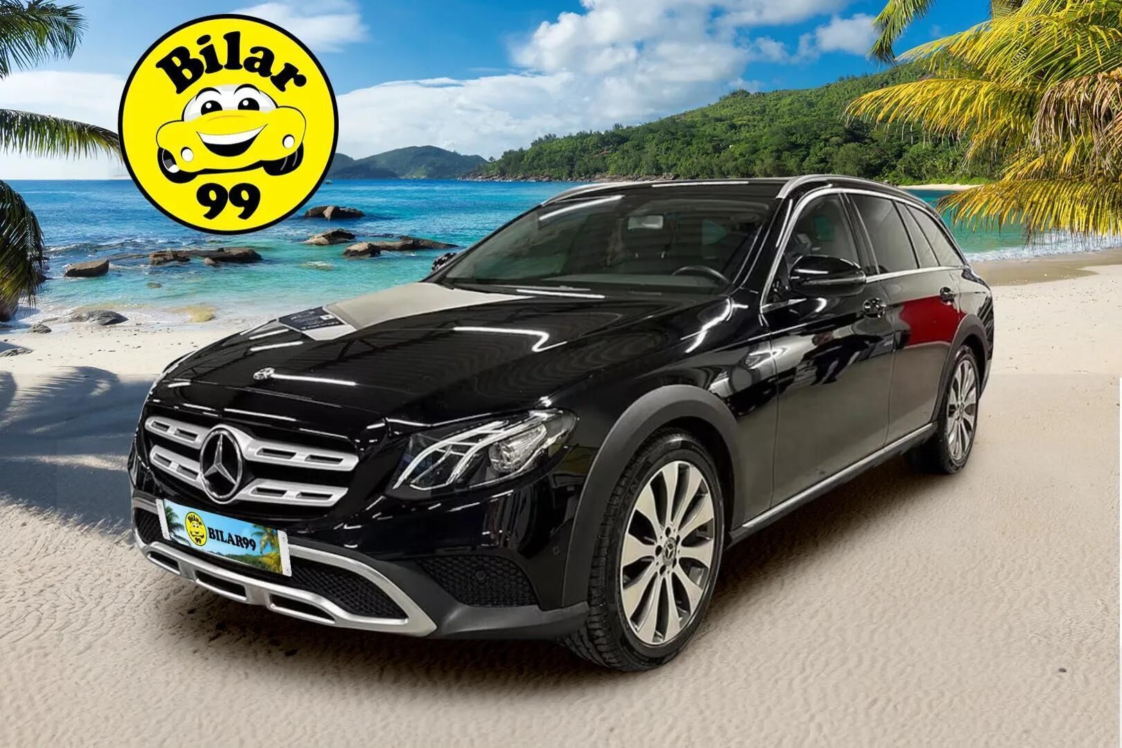 MERCEDES-BENZ E 2018 220 d 4Matic T A All-Terrain ** Muistipenkit / Webasto / Airmatic / P-Kamera ** - Vetokoukku / Navi / Merkkihuollot