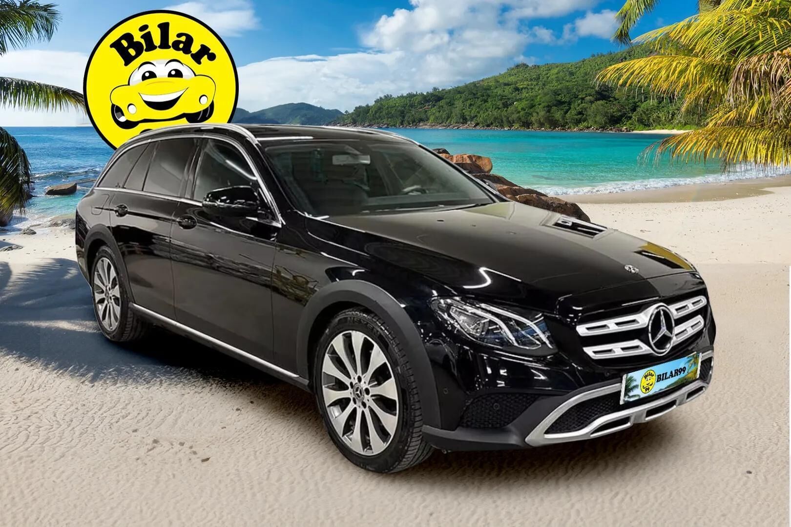 MERCEDES-BENZ E 2018 220 d 4Matic T A All-Terrain ** Muistipenkit / Webasto / Airmatic / P-Kamera ** - Vetokoukku / Navi / Merkkihuollot