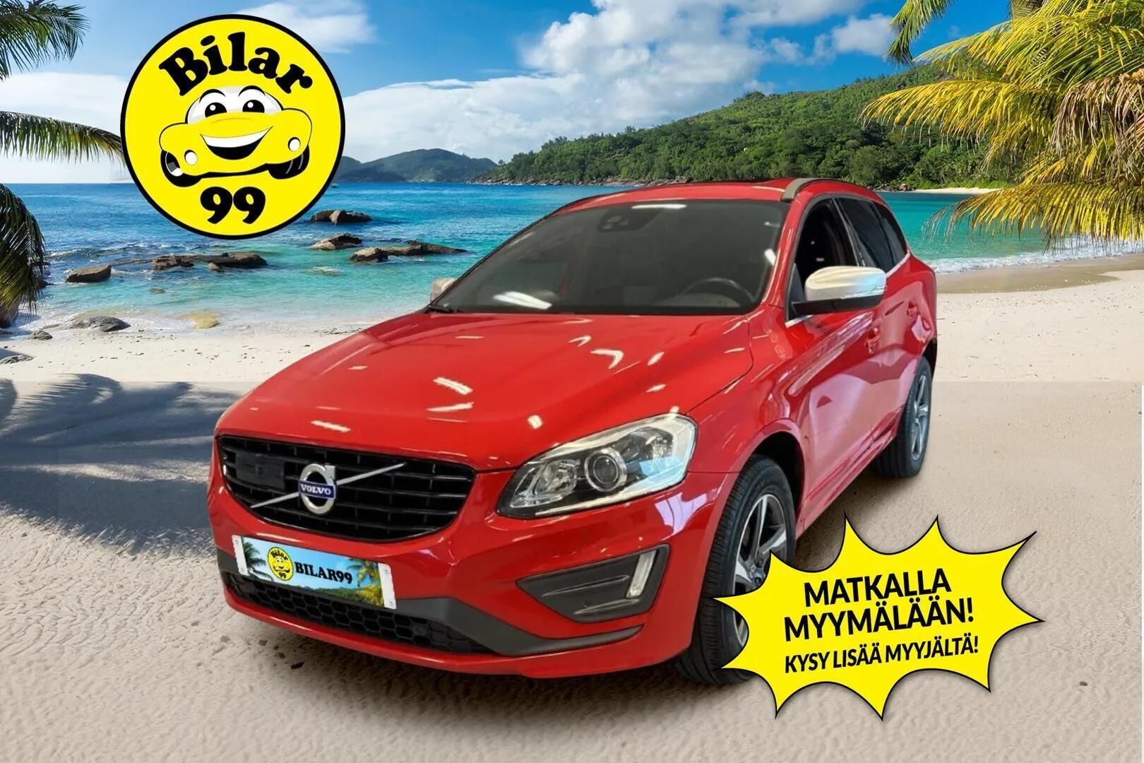 Volvo XC60 2016 D4 AWD R-Design aut. / ACC / Navigointi / Panoraama / Peruutuskamera / TULOSSA