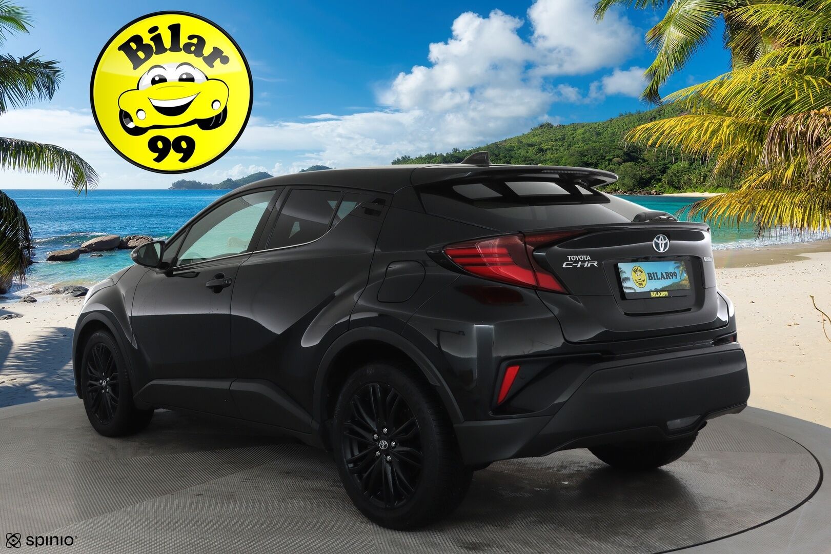 TOYOTA C-HR 2022 1,8 Hybrid Premium **ACC / JBL / P.kamera / Sähköpenkki / Navi / KeylessGo / Mustat nahat**