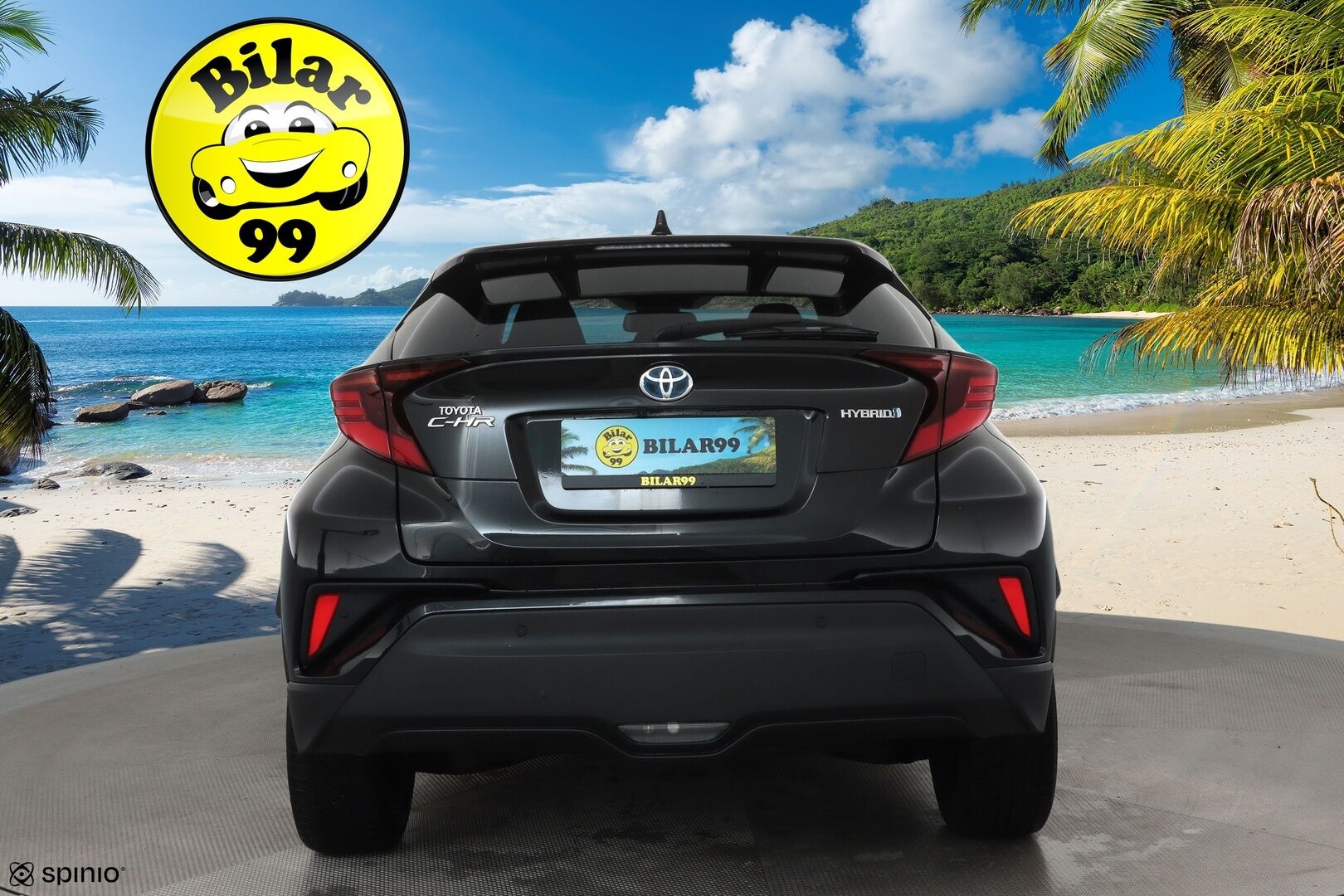 TOYOTA C-HR 2022 1,8 Hybrid Premium **ACC / JBL / P.kamera / Sähköpenkki / Navi / KeylessGo / Mustat nahat**