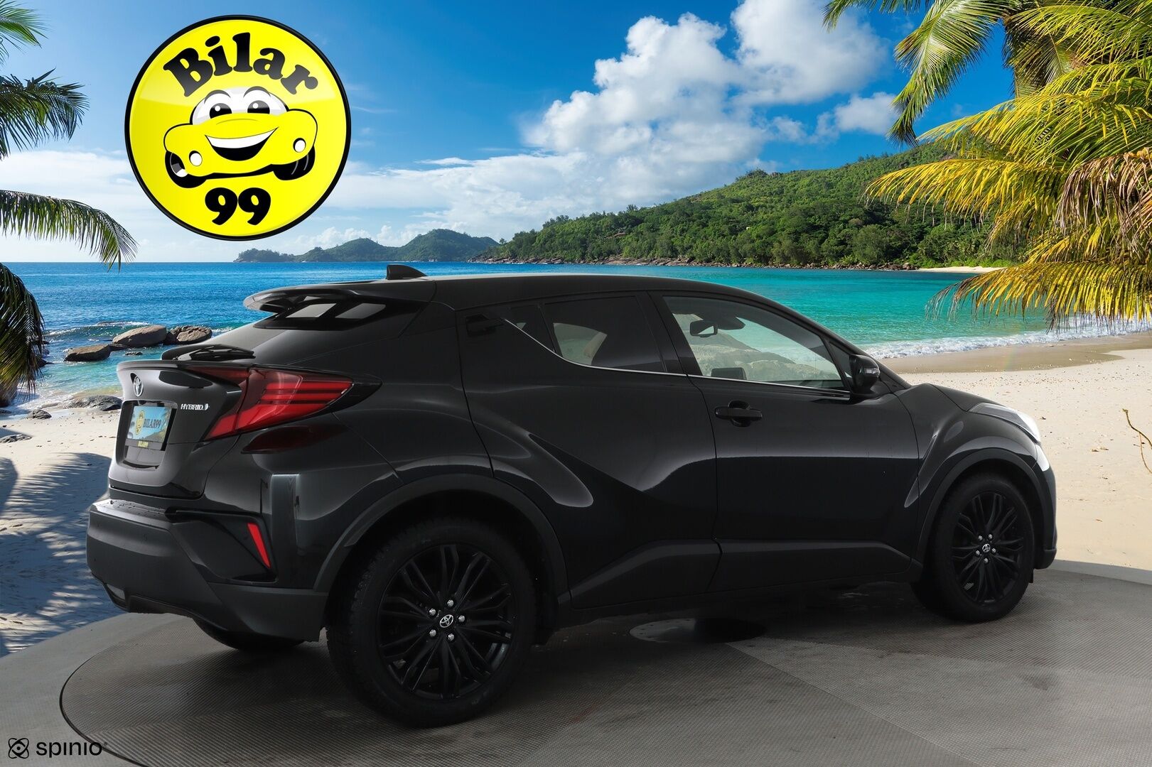 TOYOTA C-HR 2022 1,8 Hybrid Premium **ACC / JBL / P.kamera / Sähköpenkki / Navi / KeylessGo / Mustat nahat**