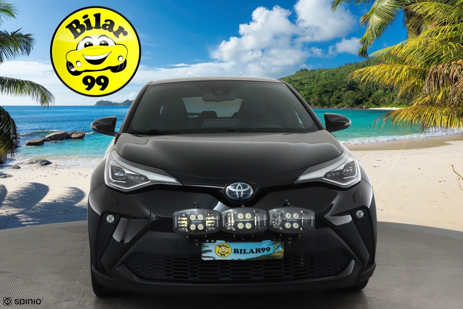 TOYOTA C-HR 2022 1,8 Hybrid Premium **ACC / JBL / P.kamera / Sähköpenkki / Navi / KeylessGo / Mustat nahat**