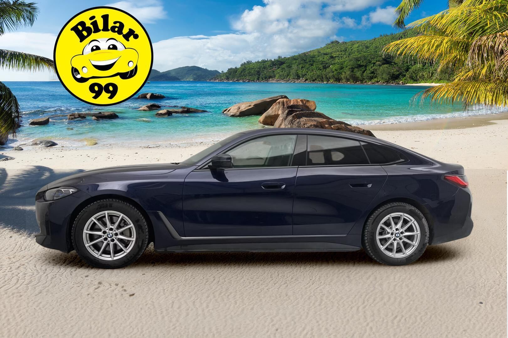 BMW I4 2024 eDrive40 - 3,99 % KORKOTARJOUS TÄHÄN AUTOON - Laser / ACC / Koukku / Sporttinahat / HUD / 2x vanteet / TULOSSA