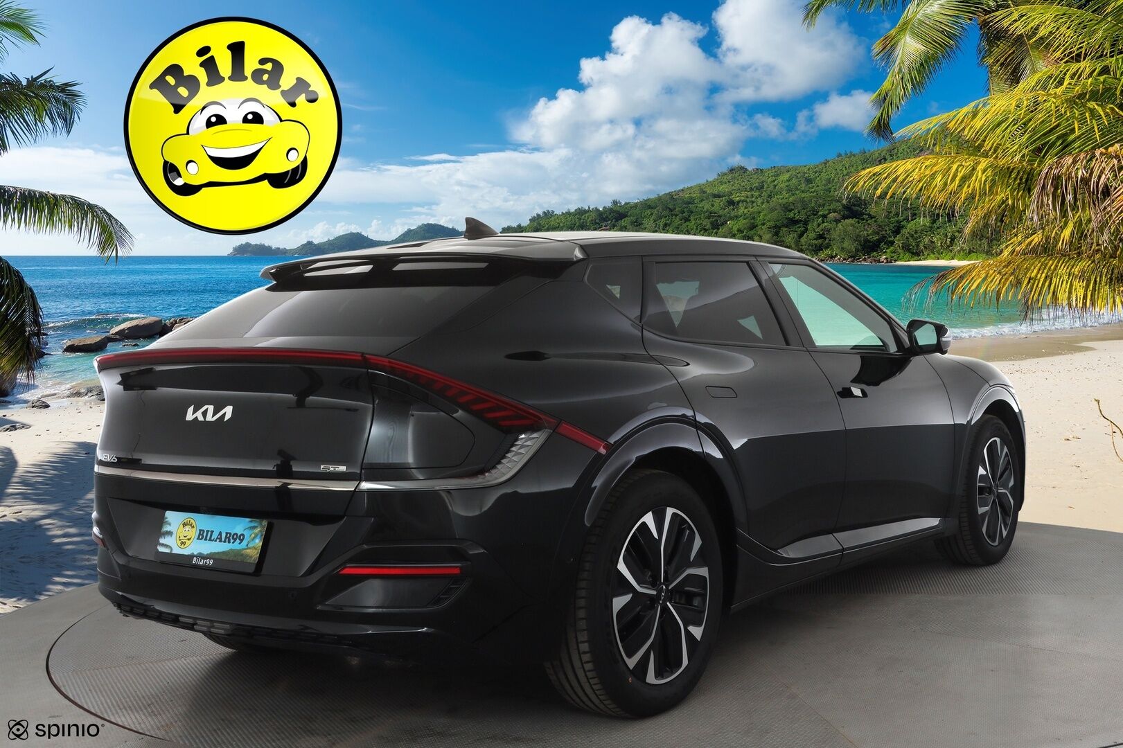 Kia EV6 2023 GT-Line AWD 77 kWh 325 hv - | ACC | ILP | HUD | 360° | Ilm. relax penkit | Muistipenkki | Nahka-alcantara | V2L | HDA | BSM | CTA | Keyless | Ambient | 2x renkaat aluin |