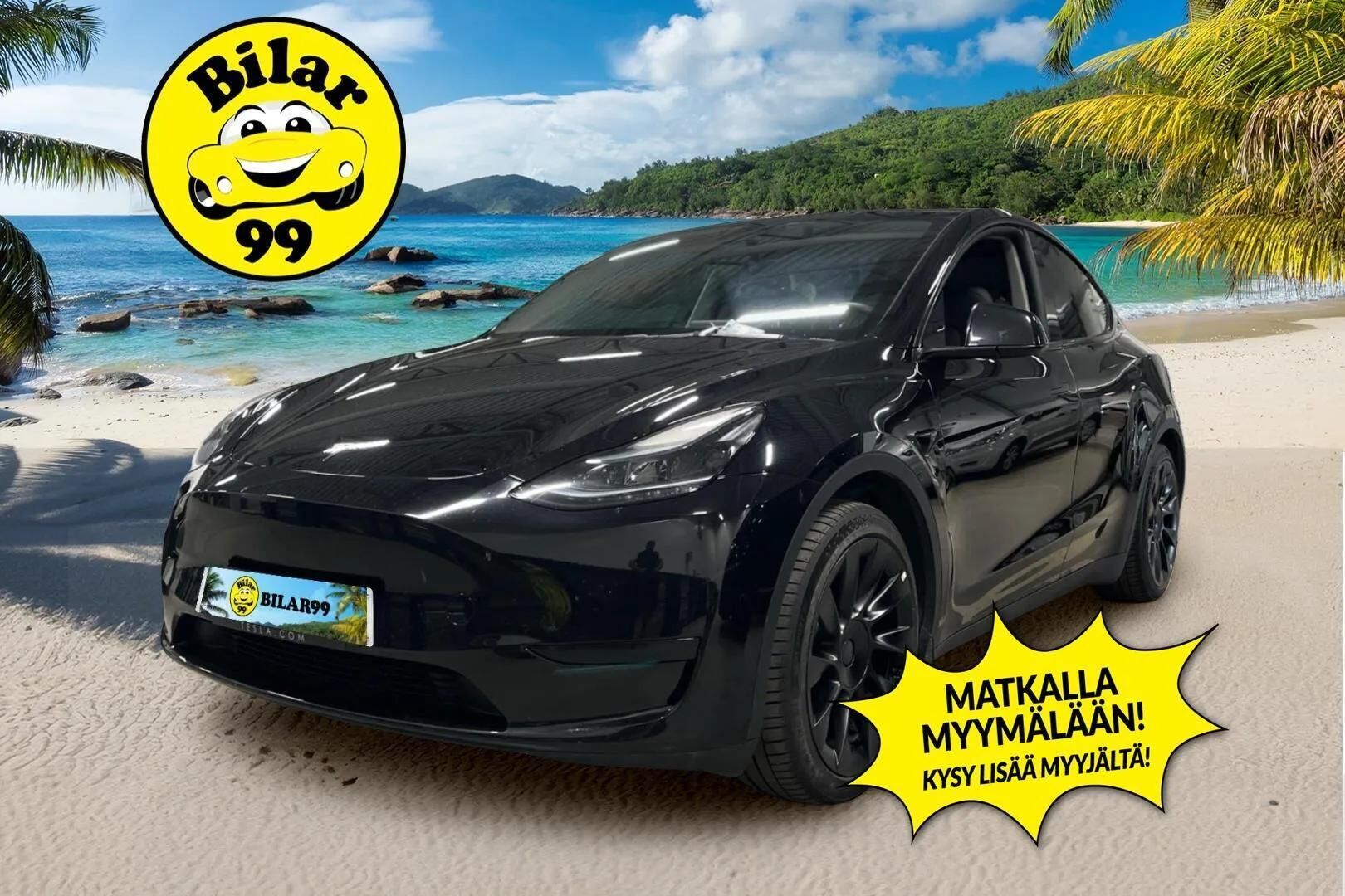 TESLA MODEL Y 2023 Standard Range RWD  - Ennakkomyynnissä | Koukku | ACC | Nahkasisusta | P. kamera 