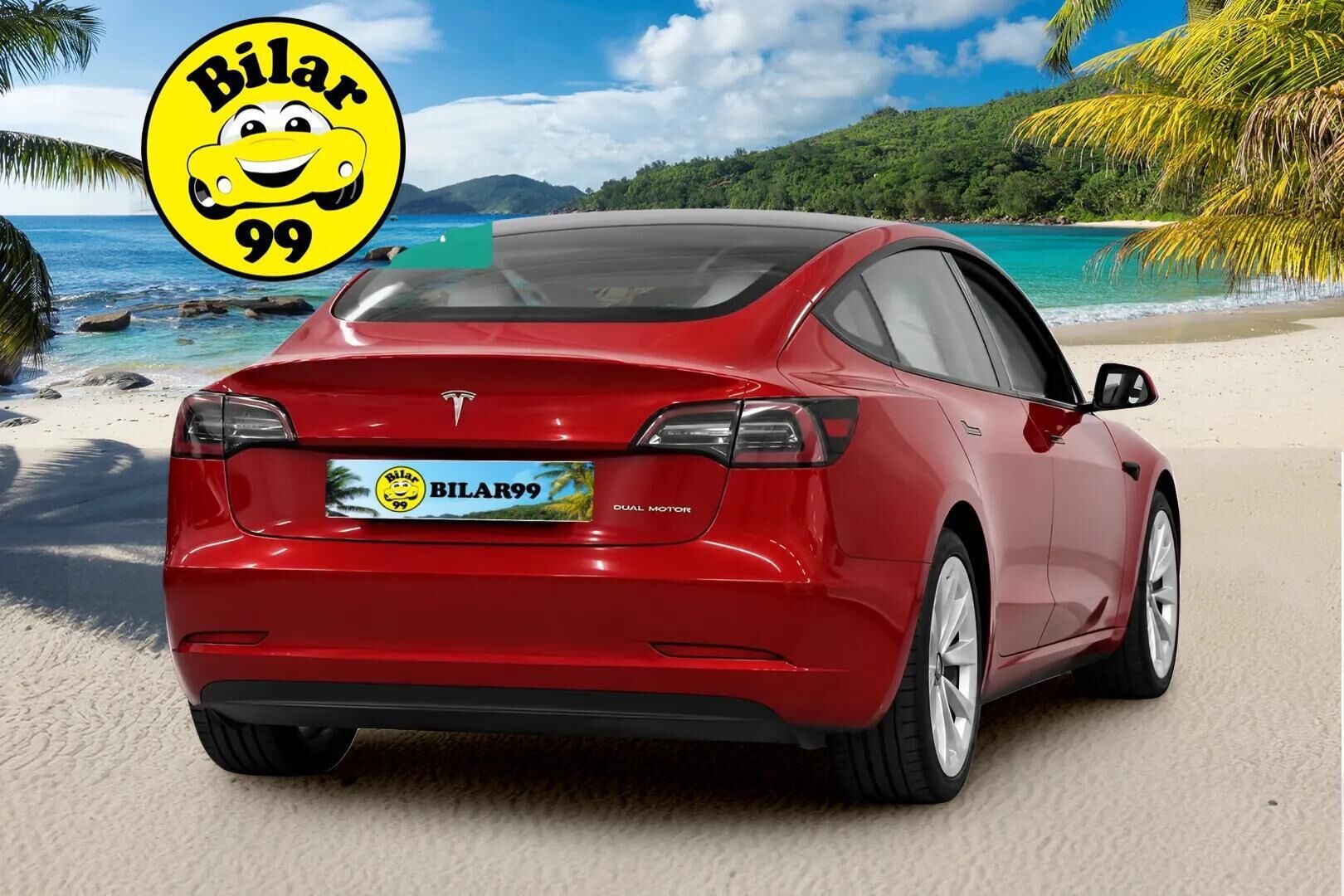 TESLA MODEL 3 2021 Long Range Dual Motor AWD - Valkoinen sisusta | Autopilot | Panorama | 2x vanteet - KORKO VAIN 3,99 %