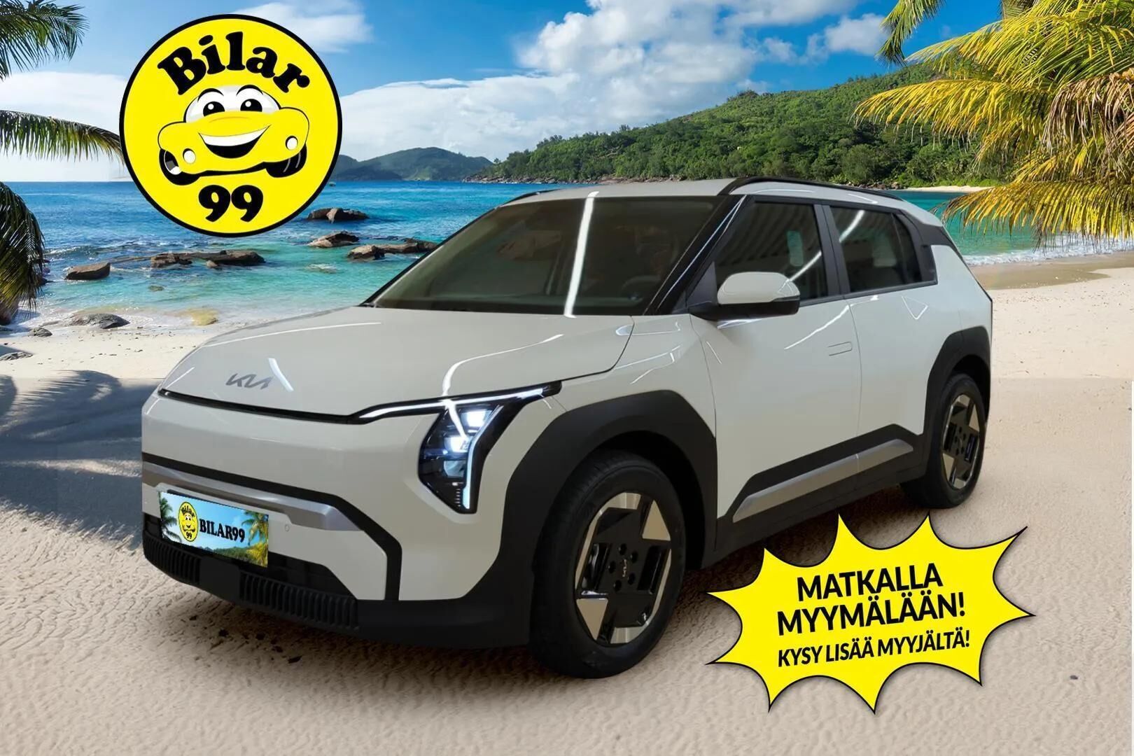 KIA EV3 2027 Air FWD 58,3kWh 204hv - Ennakkomyynnissä! ACC | ILP | P. kamera | Smart Key | Kaistavahti | LED