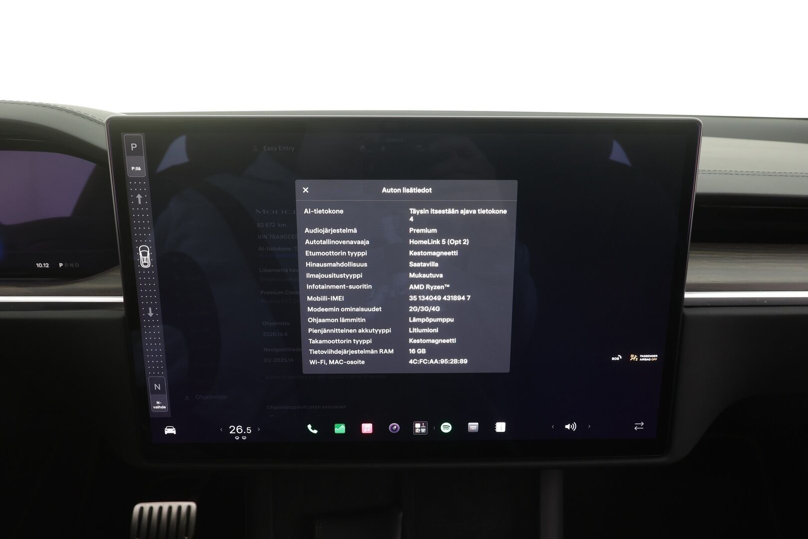 TESLA MODEL X 2023 Long Range 6-P - | ILP | Koukku | ACC | Ilmastoitu Muistipenkki | P.Kamera | Premium Audio | Ilma-alusta | LED | Navi | Kaistavahti | Keyless | Kahdet renkaat | 2x Latauskaapelit |