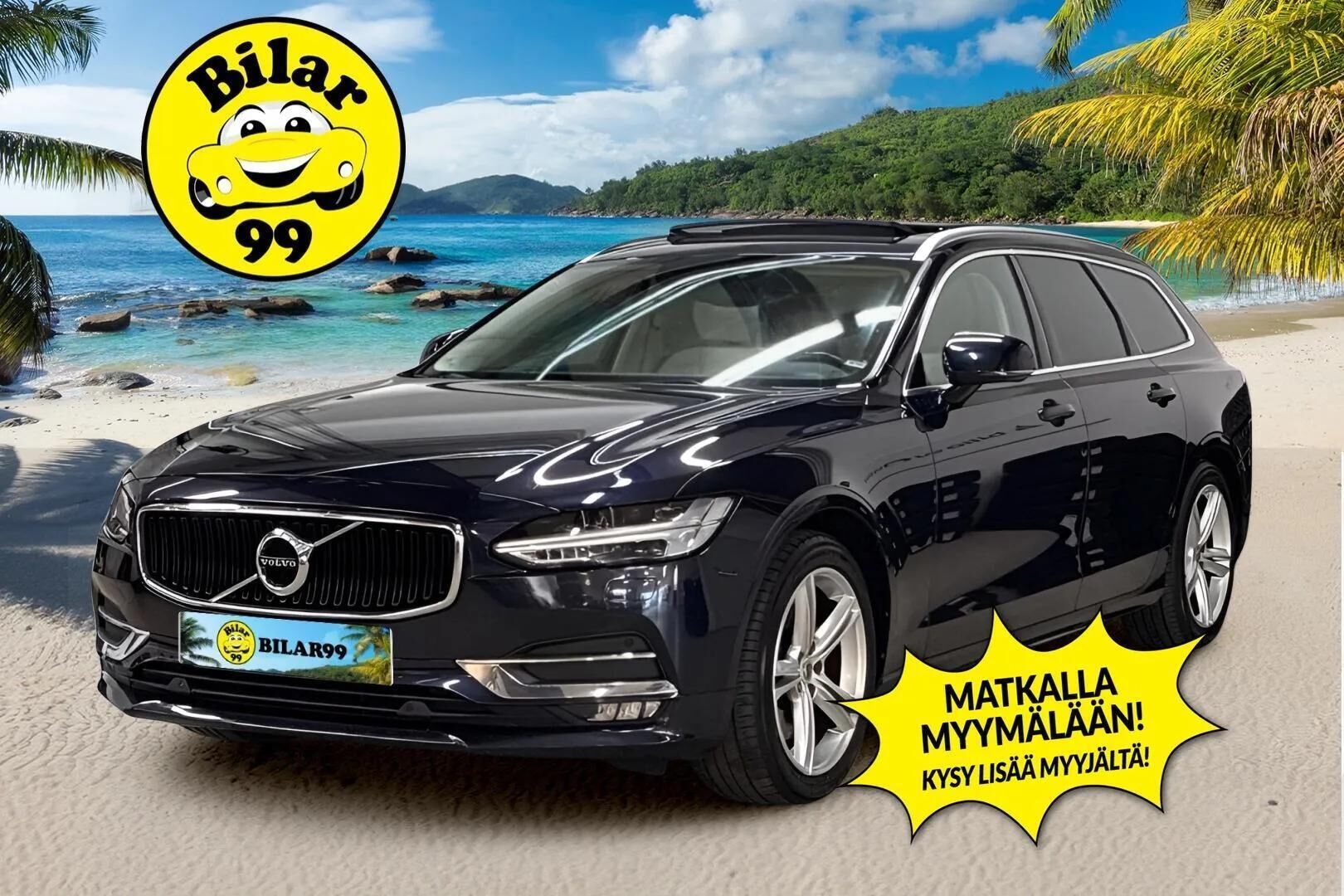 Volvo V90 2019 T4 Momentum Aut. *ACC / Webasto / Panorama / P-Kamera / Nahat / Koukku*