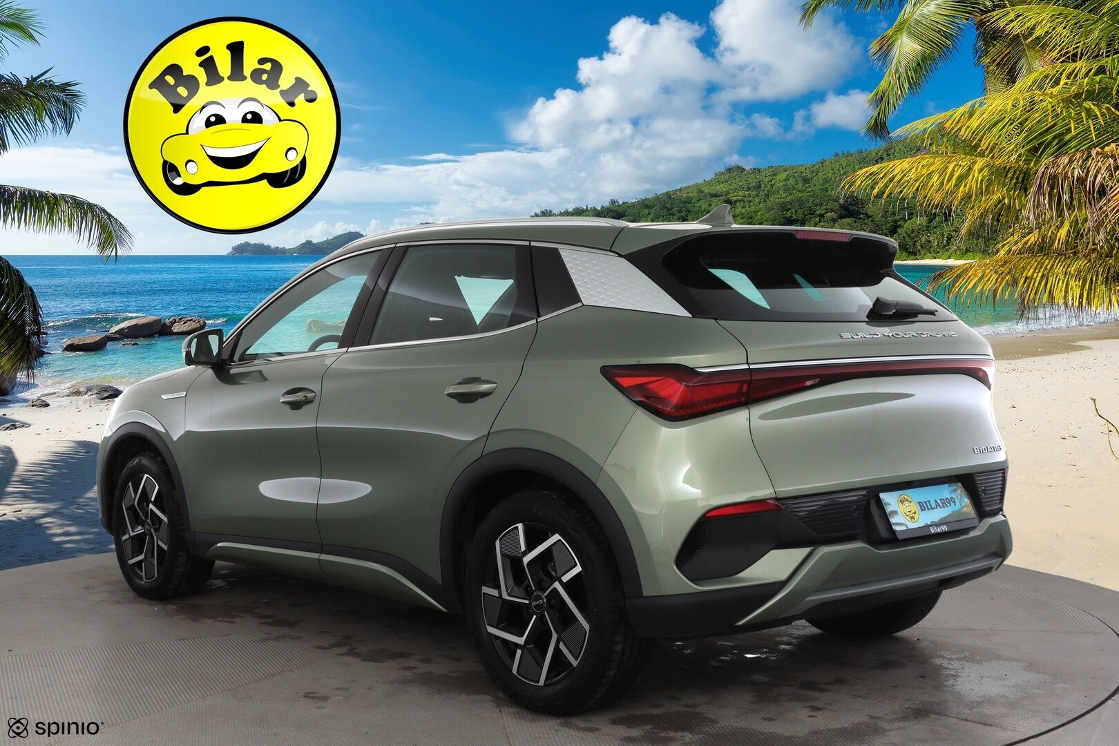 BYD Atto 3 2024 Design - | ACC | ILP | Panorama | 360° | Sähköpenkit | Nahkaverhoilu | Ambient light | Keyless | LED | Lane Assist | BSM | Apple & Android | 2x renkaat aluin | 