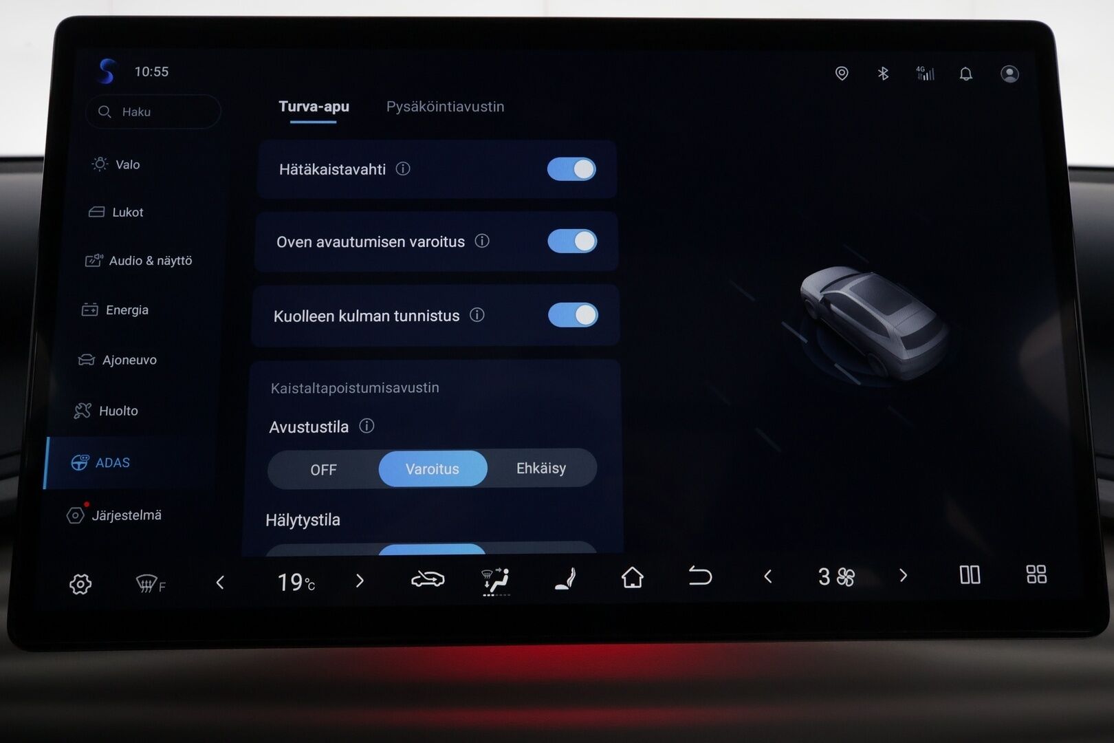 BYD Atto 3 2024 Design - | ACC | ILP | Panorama | 360° | Sähköpenkit | Nahkaverhoilu | Ambient light | Keyless | LED | Lane Assist | BSM | Apple & Android | 2x renkaat aluin | 
