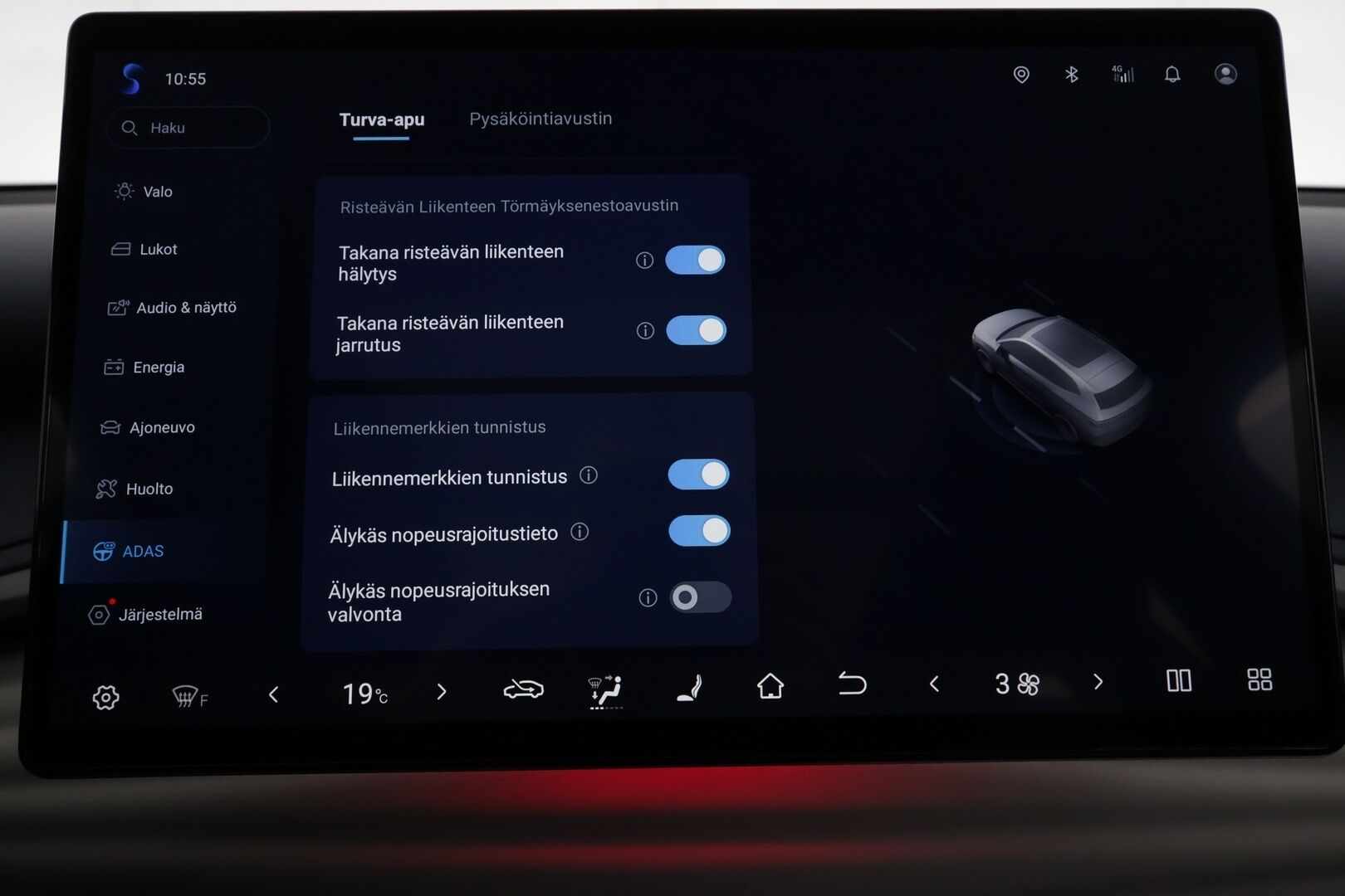 BYD Atto 3 2024 Design - | ACC | ILP | Panorama | 360° | Sähköpenkit | Nahkaverhoilu | Ambient light | Keyless | LED | Lane Assist | BSM | Apple & Android | 2x renkaat aluin | 