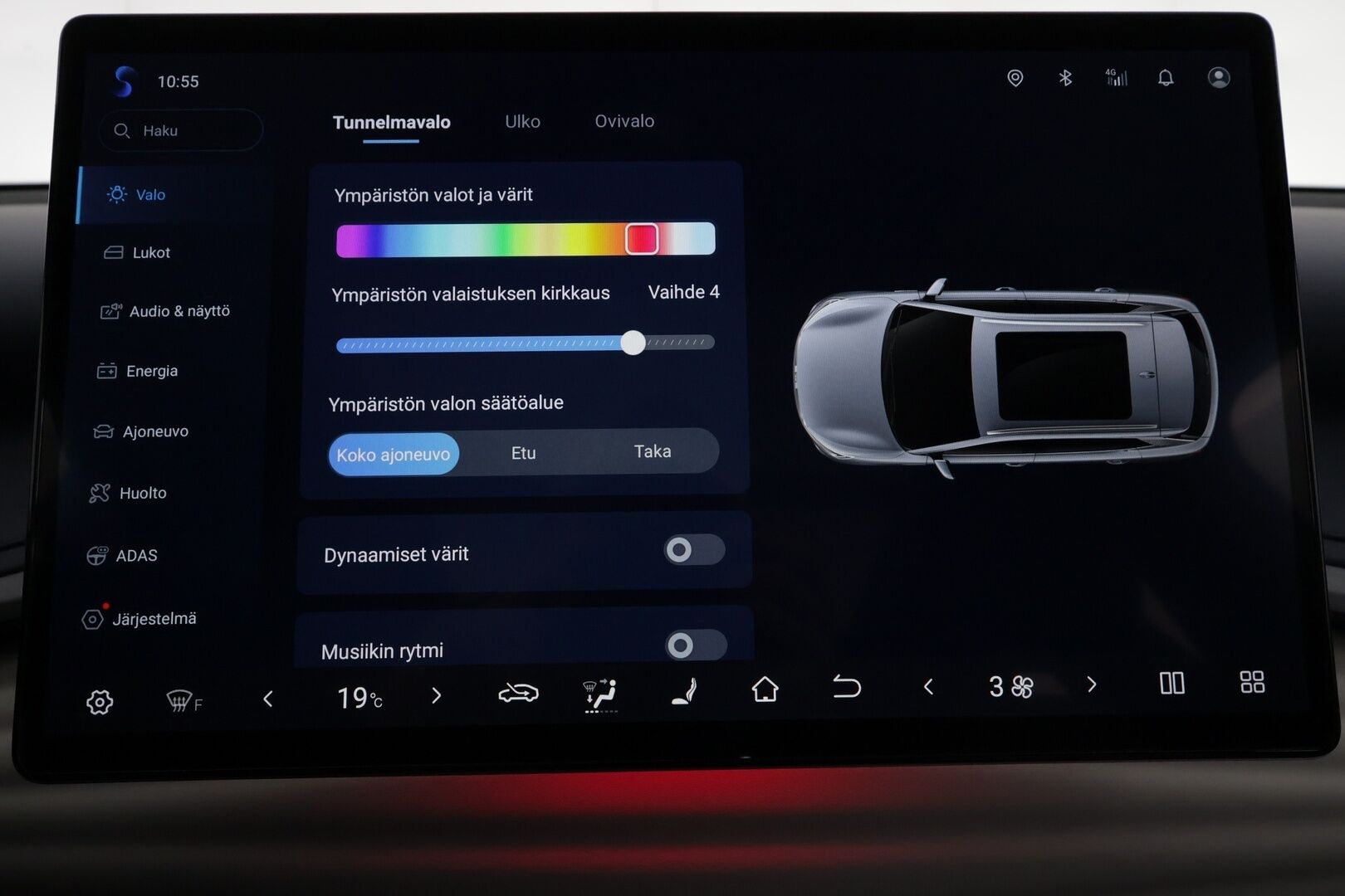 BYD Atto 3 2024 Design - | ACC | ILP | Panorama | 360° | Sähköpenkit | Nahkaverhoilu | Ambient light | Keyless | LED | Lane Assist | BSM | Apple & Android | 2x renkaat aluin | 