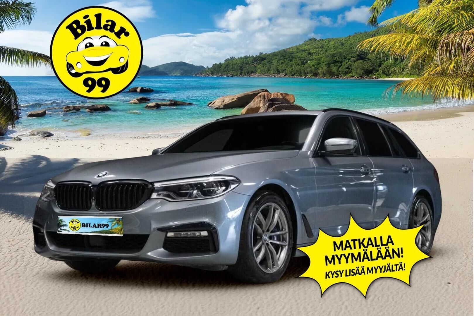 BMW 530 2018 xDrive Touring M Sport - | ACC | Comfort Penkit | Webasto | 360° | Harman/Kardon | Koukku | HUD | Panoraama |