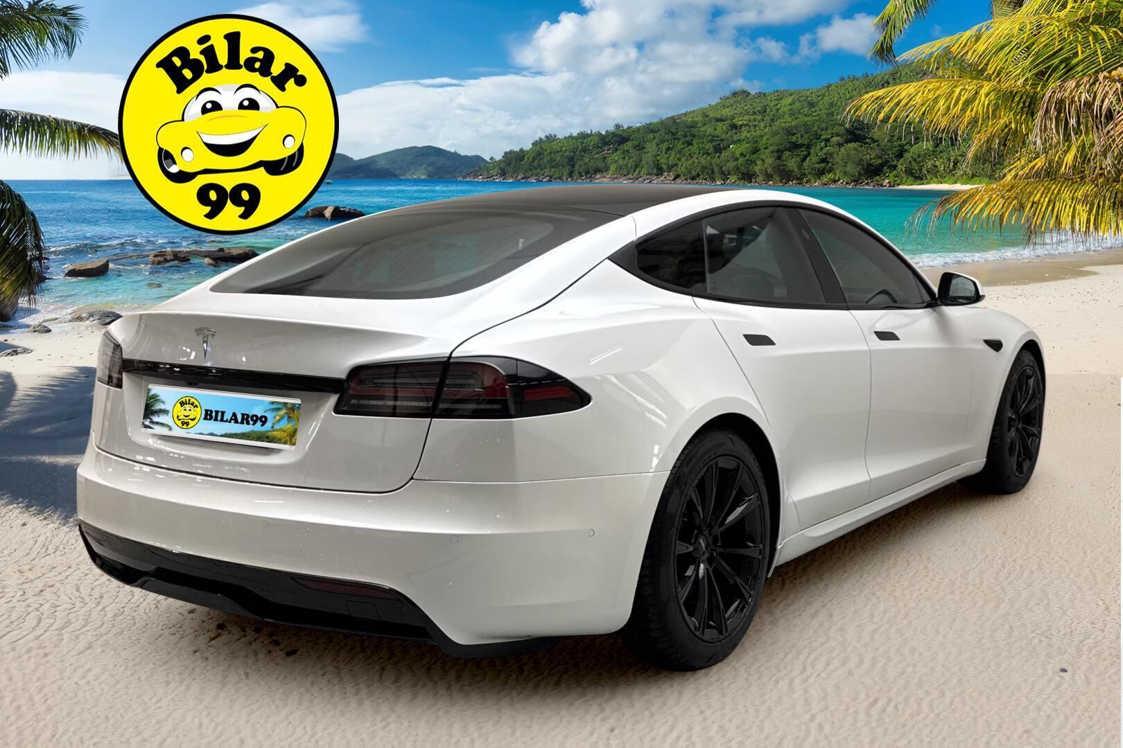 TESLA MODEL S 2023 Long Range ** Lämpöpumppu / Yoke Ratti / AMD Ryzen / Ilma-alusta / Takanäyttö / Ilmastoidut Nahat / TULOSSA ** - 2,99 % KORKOTARJOUS TÄHÄN AUTOON - 2x vanteet / Panorama / Premium audio
