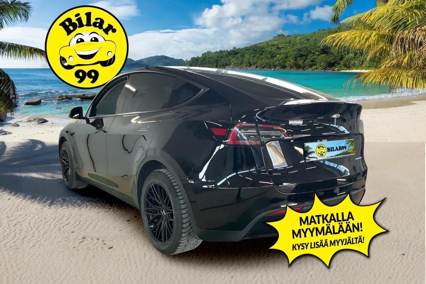 TESLA MODEL Y 2023 Long Range / Vetokoukku / 20'' vanteet / Autopilot - HULLUT AVAJAISHULINAT KORKOTARJOUS 3,29 %