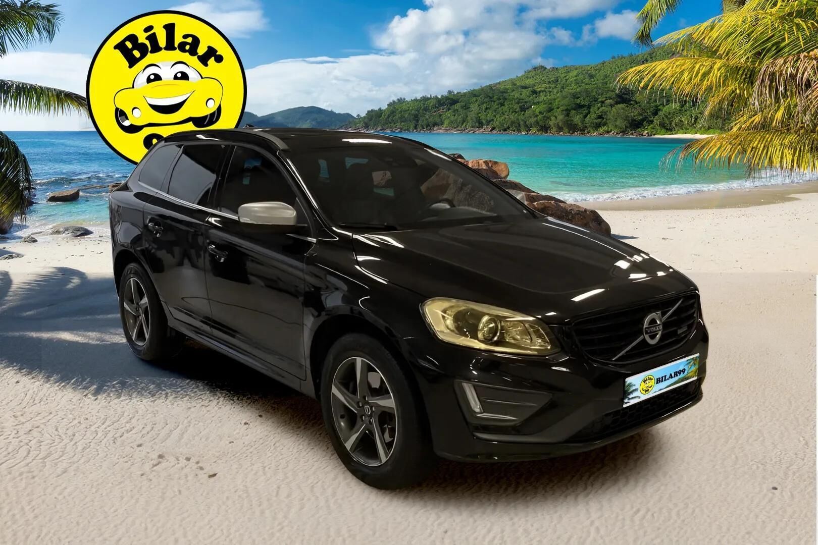 Volvo XC60 2015 D4 AWD R-Design aut ** Adapt.vakkari / Panorama / Nahkasisusta / Webasto / Blis ** - 2x vanteet / Merkkihuollettu