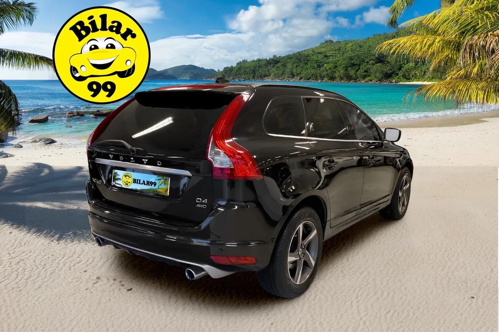 Volvo XC60 2015 D4 AWD R-Design aut ** Adapt.vakkari / Panorama / Nahkasisusta / Webasto / Blis ** - 2x vanteet / Merkkihuollettu